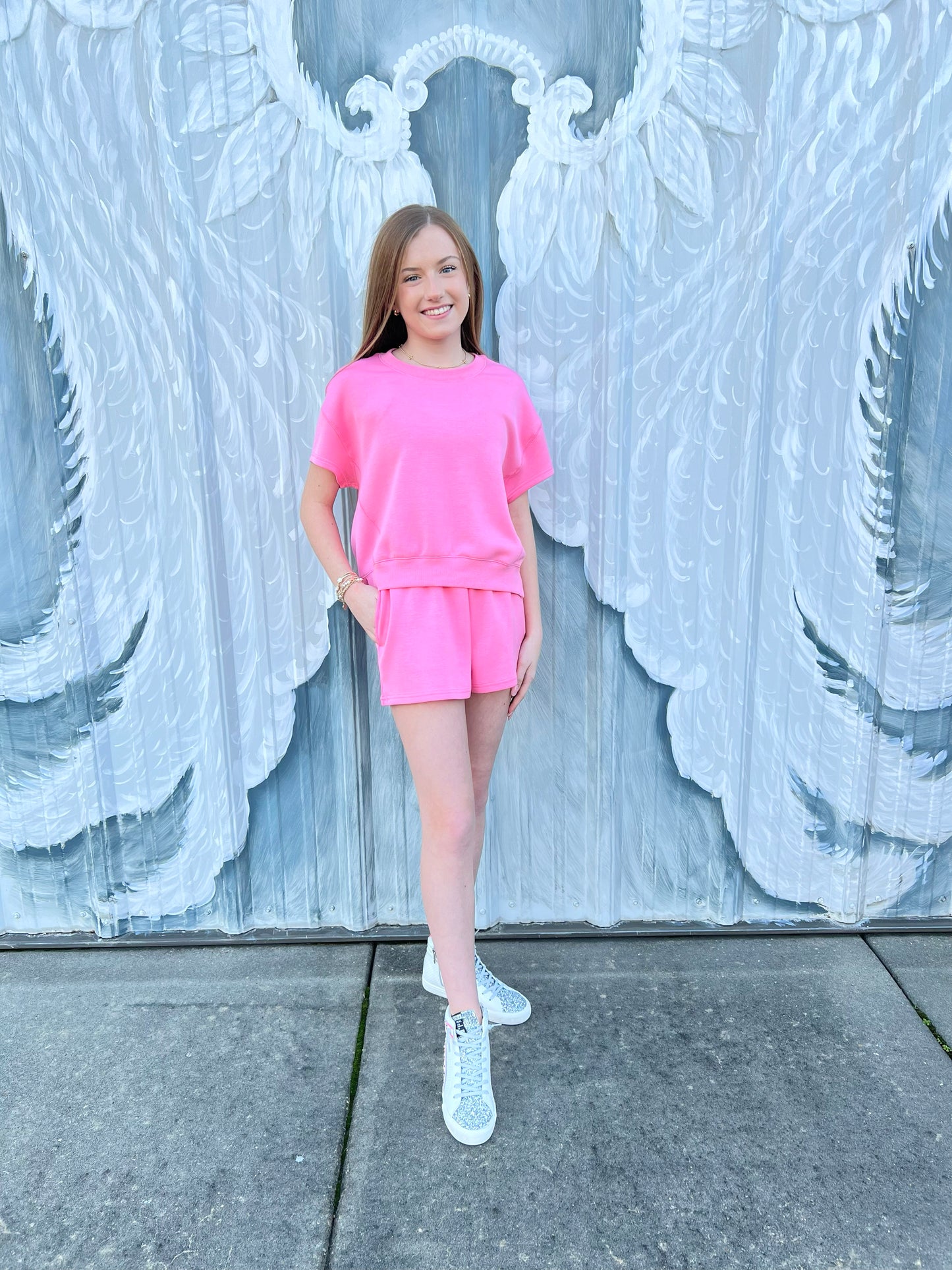 VH Cloud Fleece Cropped Tee