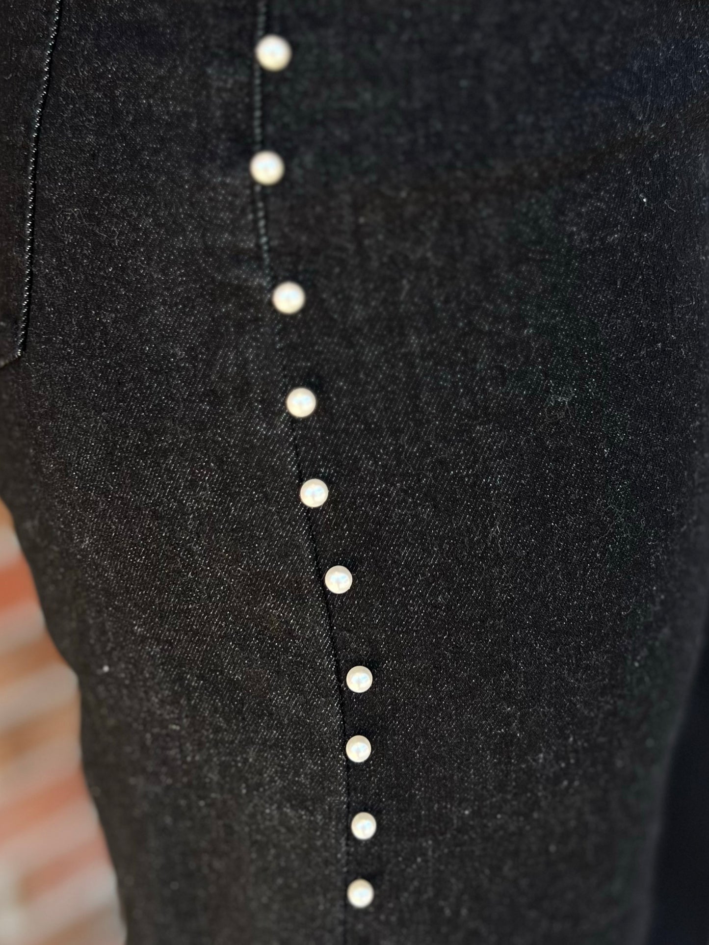 Pearl Detail Pants