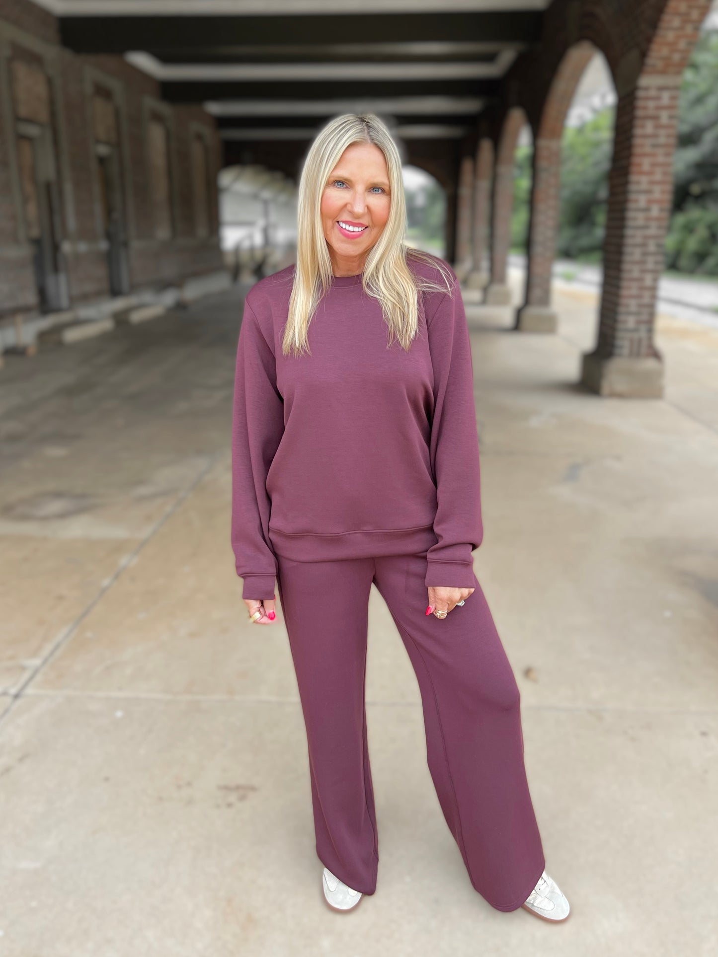 VH Cloud Fleece Crew with Side Zipper
