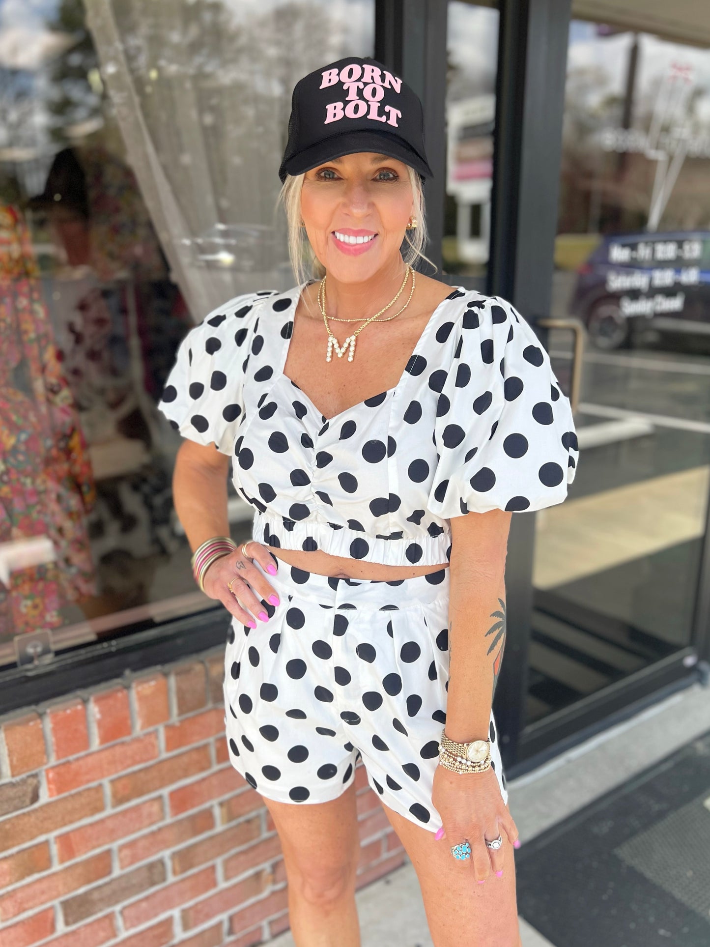 Polka Dot Top