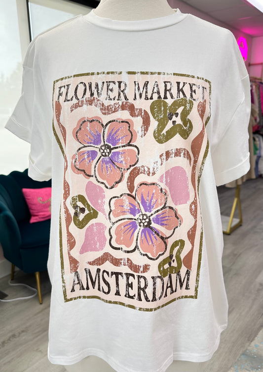 Flower Amsterdam Tee