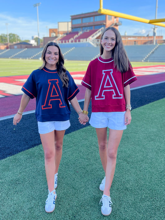 A Oversized Game Day Top