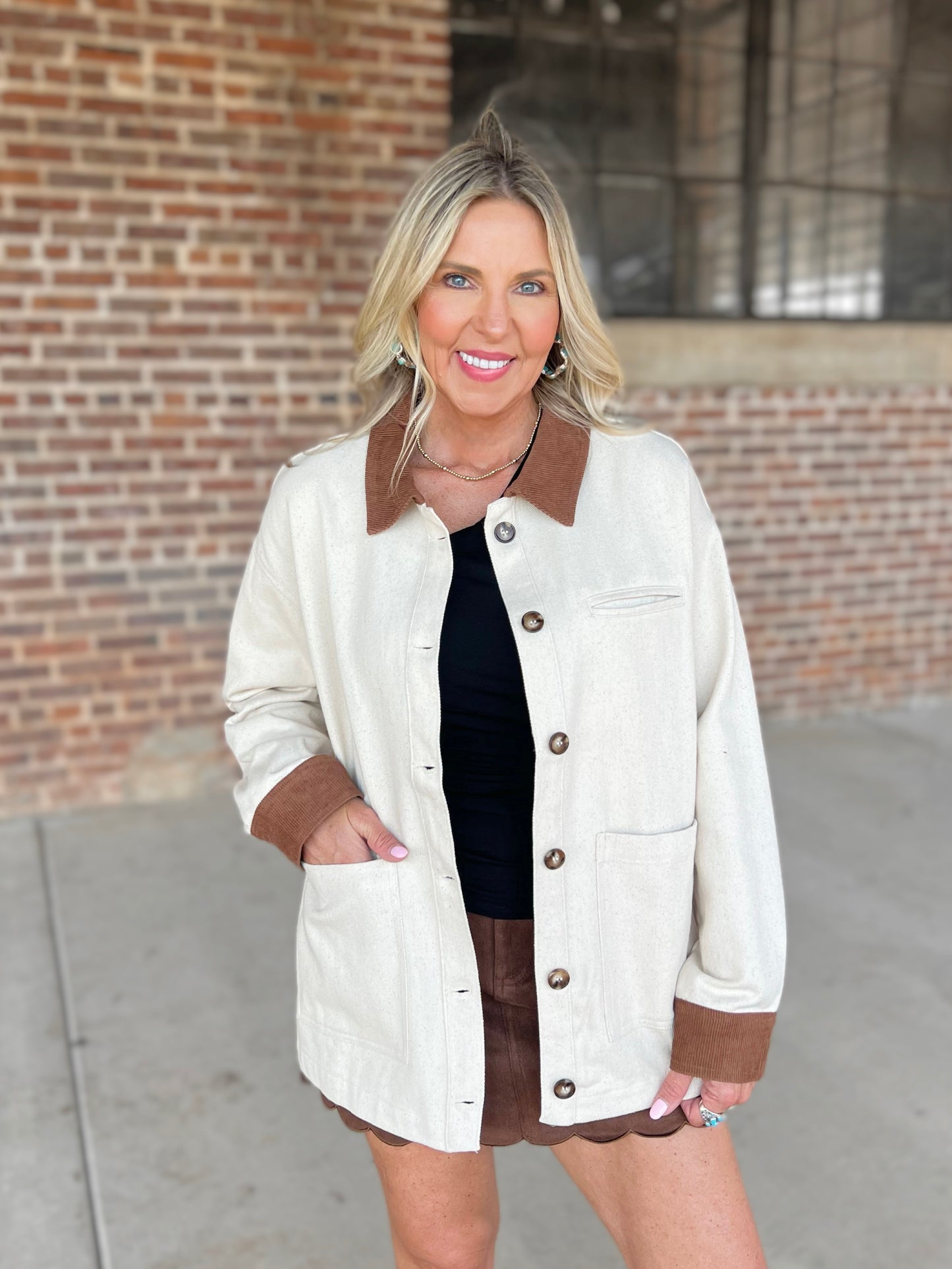 Button Down Barn Jacket
