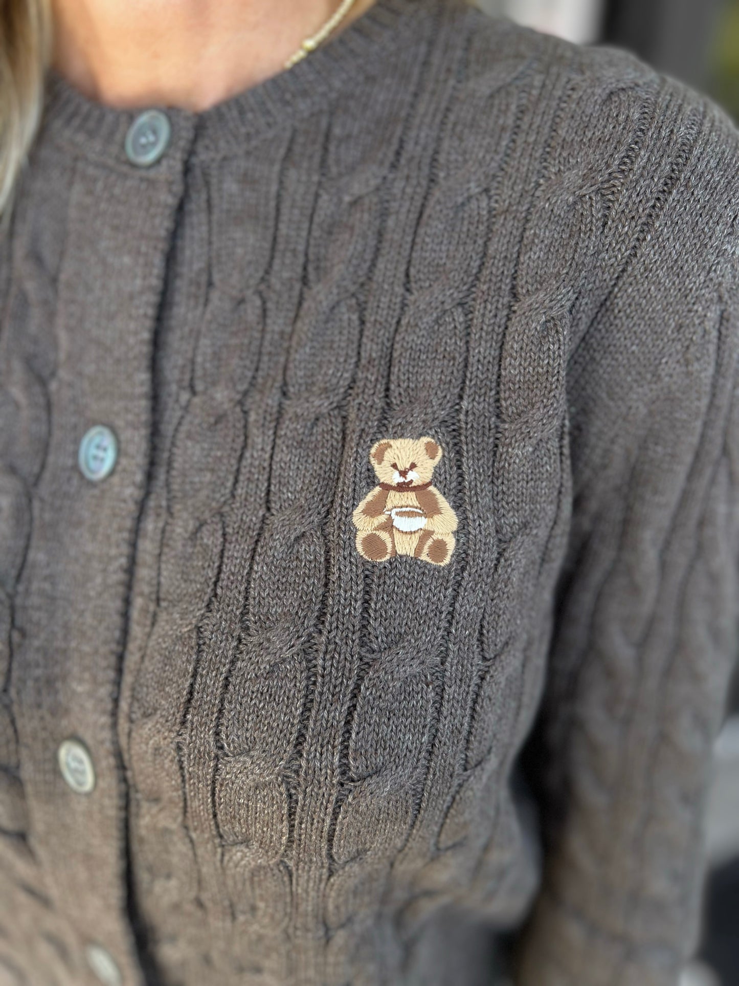 Beary Cute Cardigan
