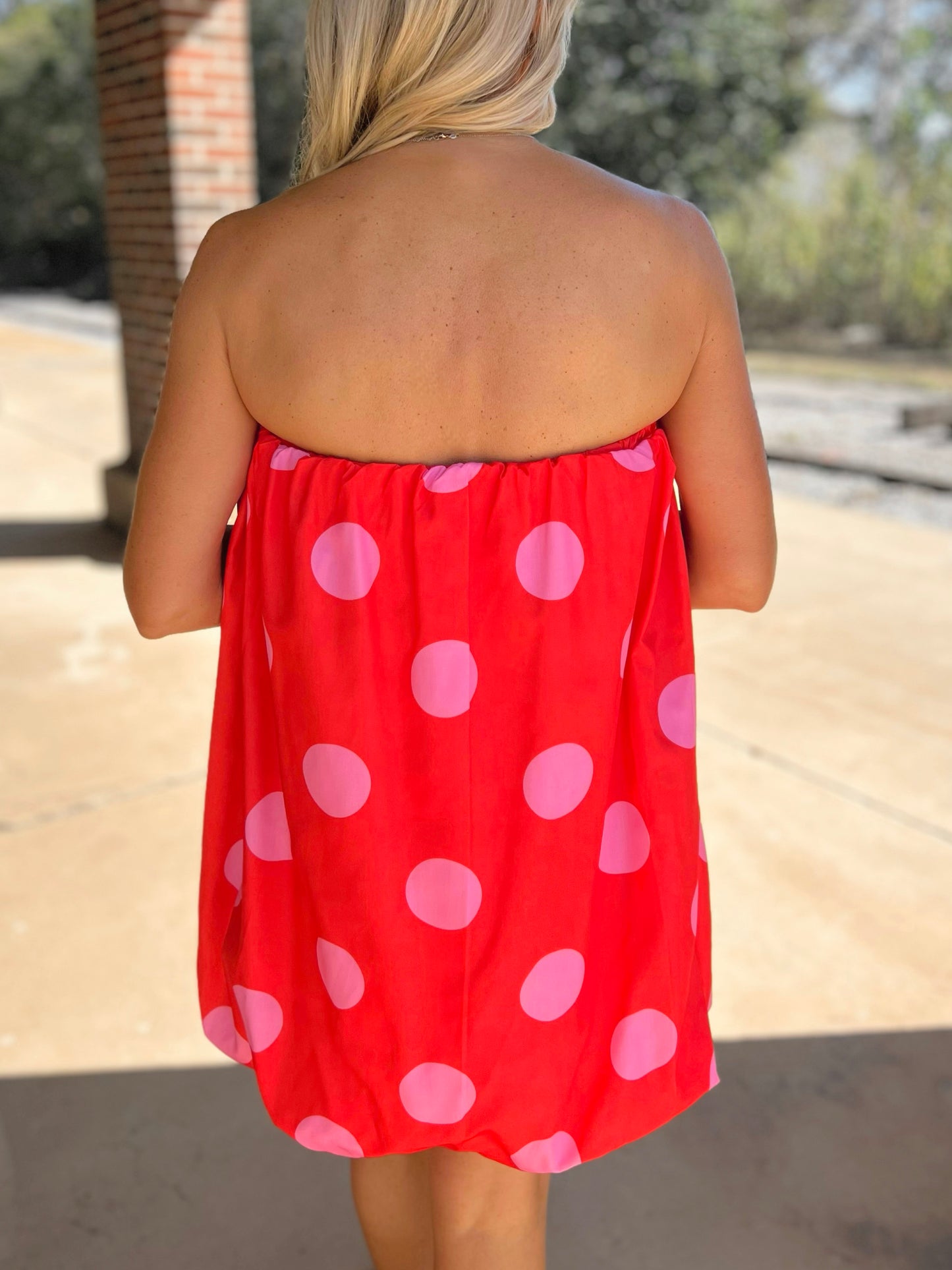 Polka Dot Bubble Dress
