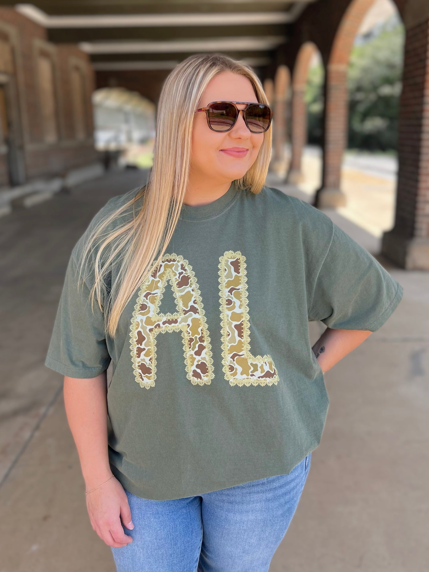 Camo State Tee
