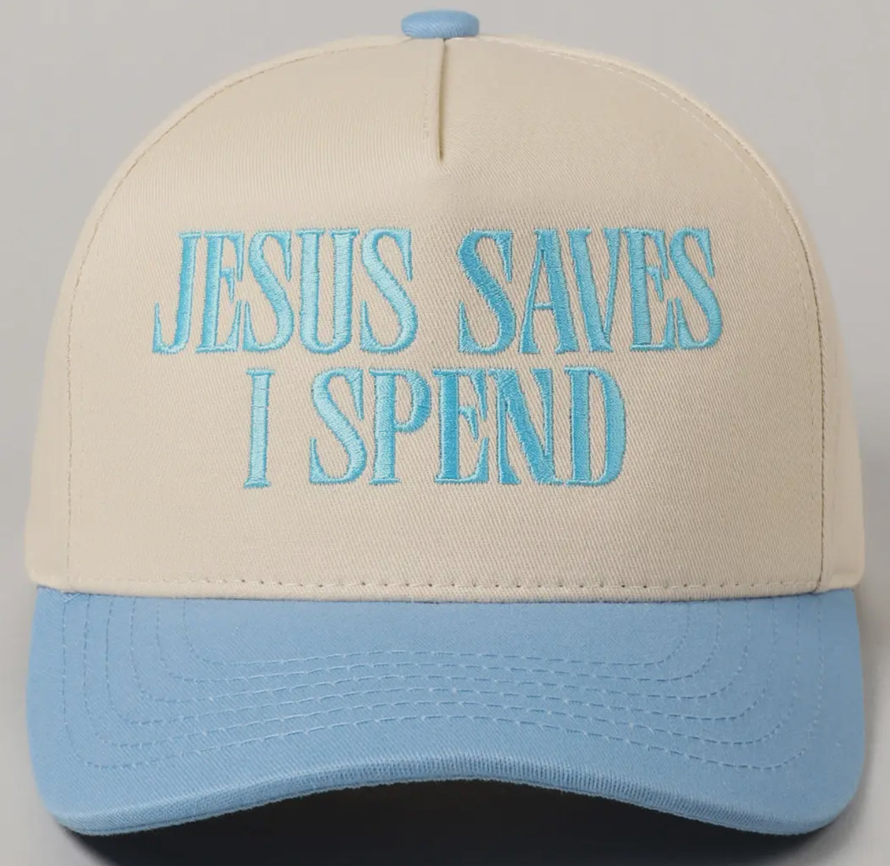 Jesus Saves I Spend Hat