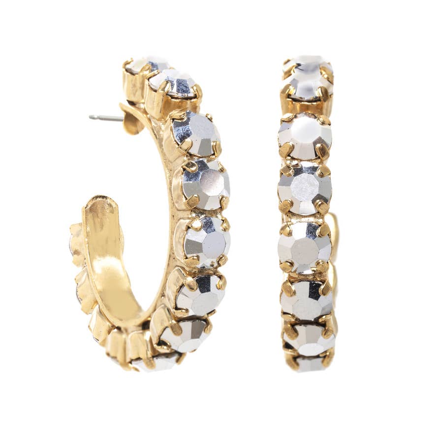Jubilee Hoop Earrings in Metallics