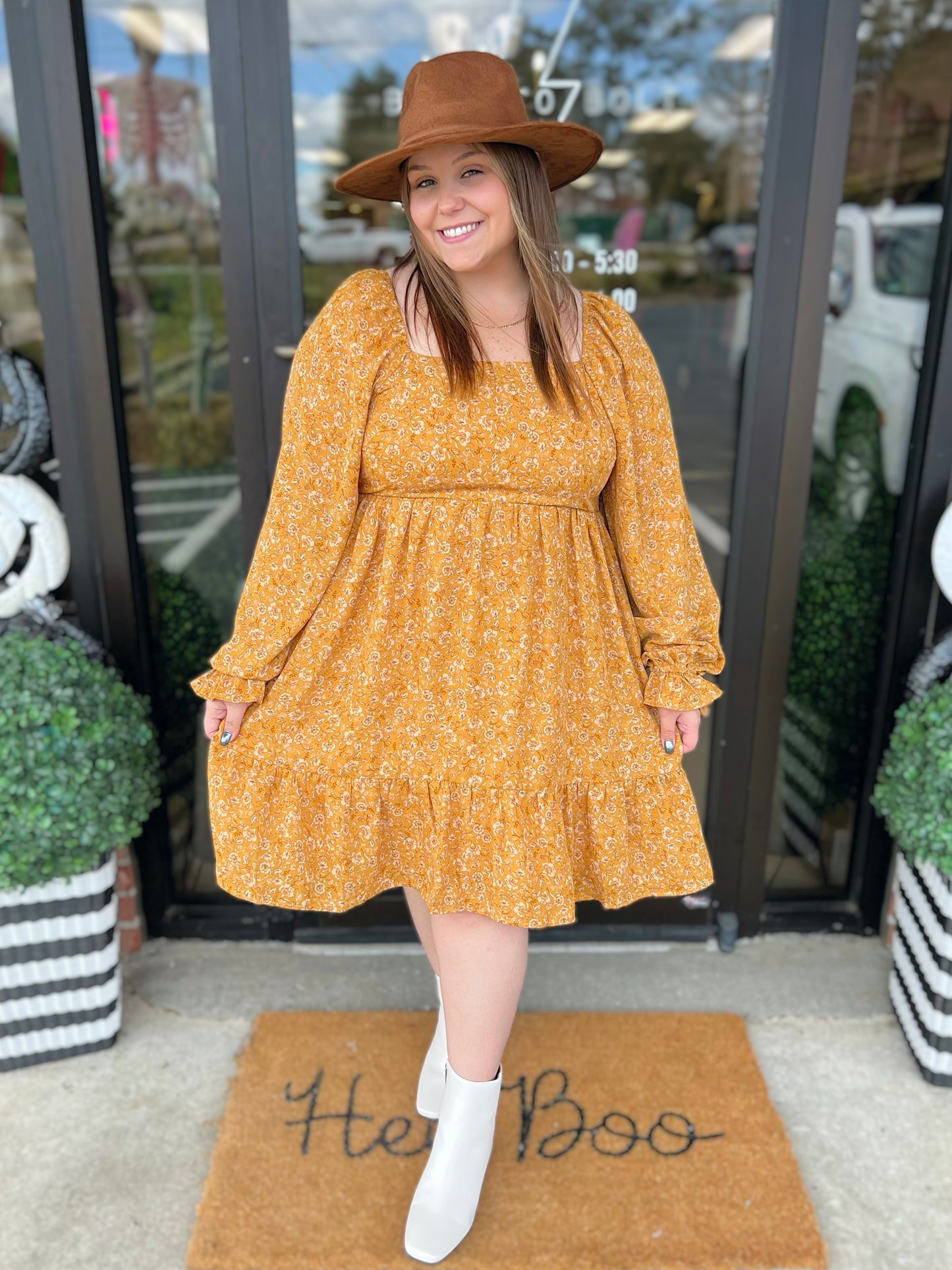 Romantic Floral Dress