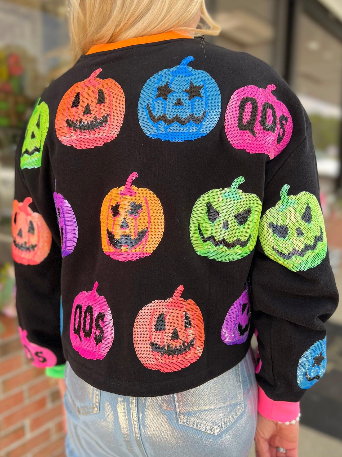 QOS Jack O Lantern Sweatshirt