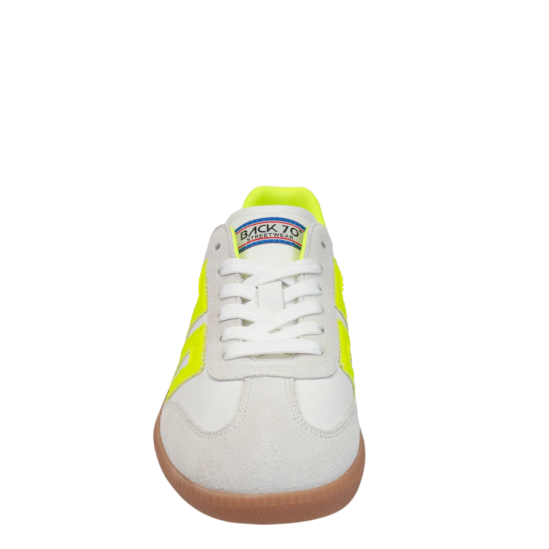 Back 70 Cloud Streetwear Sneaker in Fluorescent Yellow
