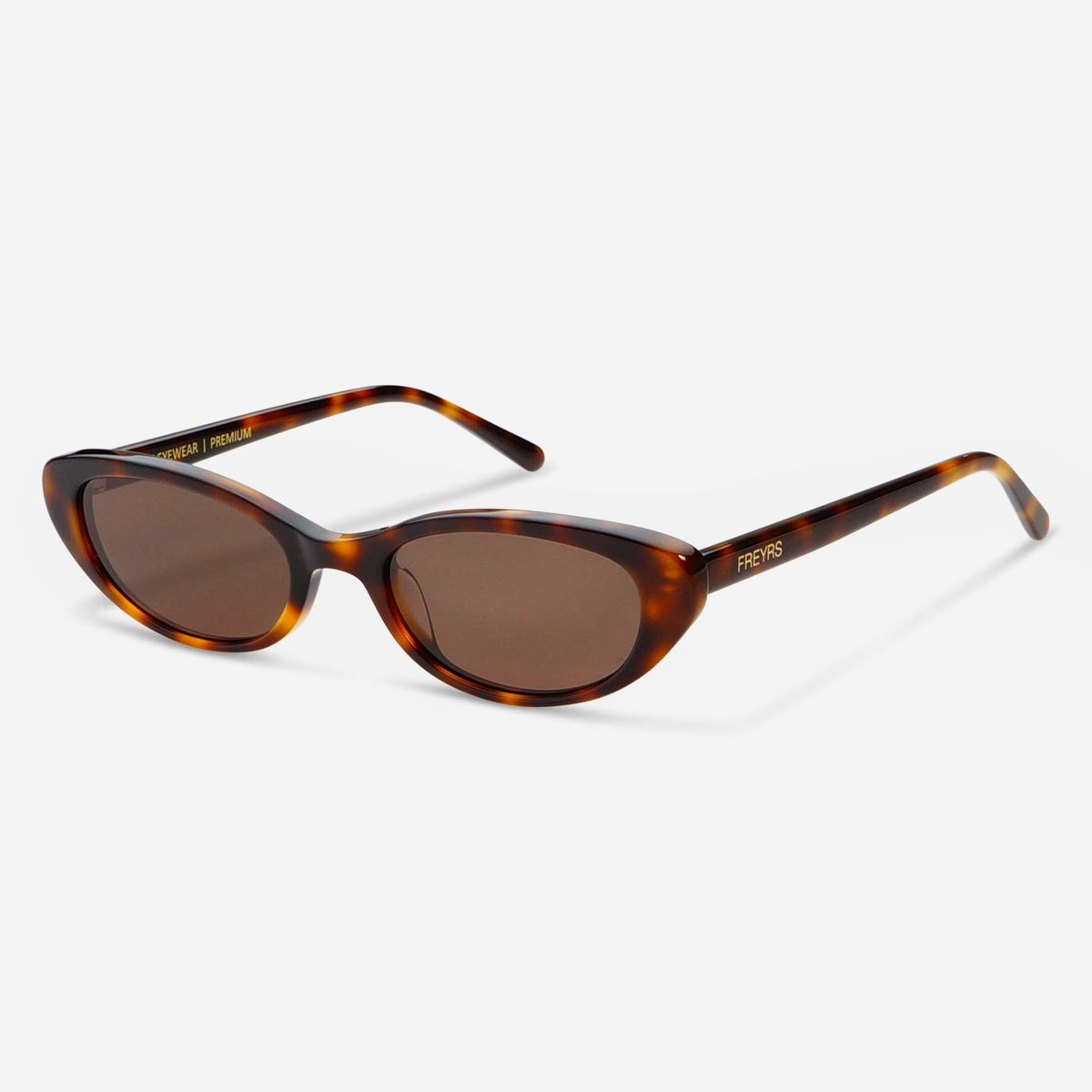 Kaia Cat Eye Sunglasses: Tortoise