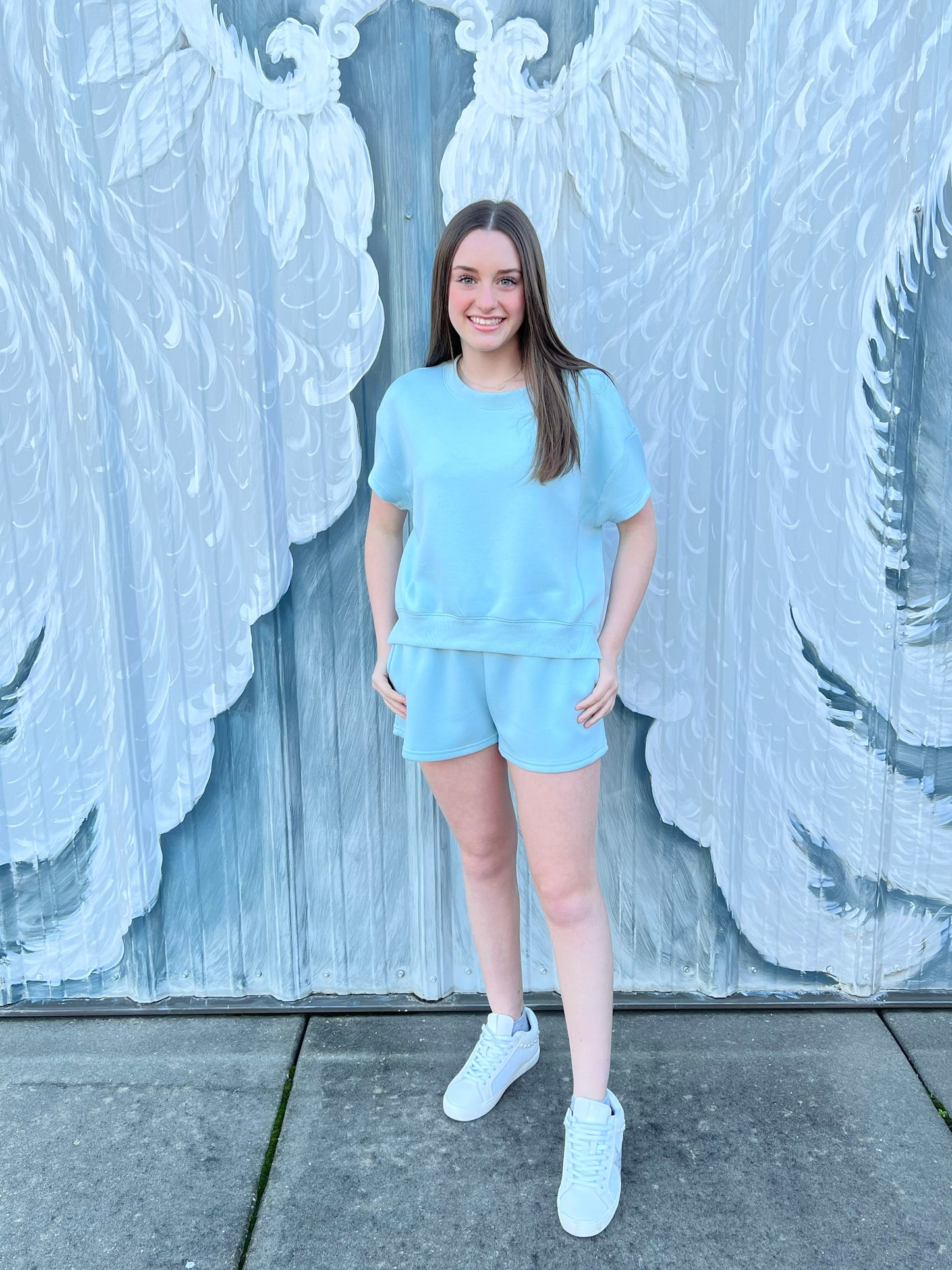 VH Cloud Fleece Cropped Tee
