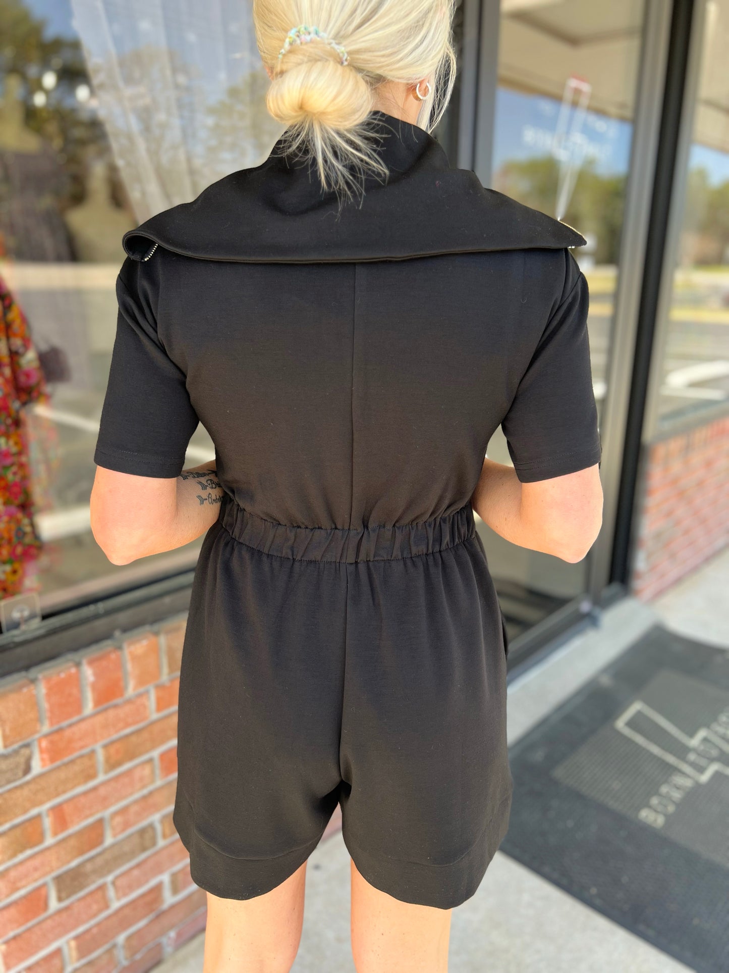Zip Novelty Romper