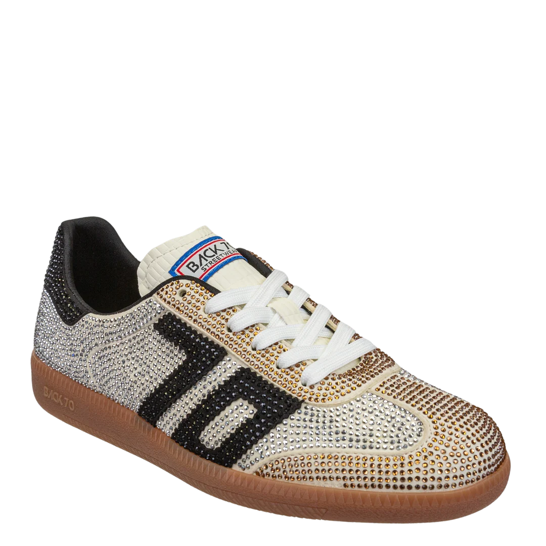 Back 70 Streetwear Sirio Sneaker in Gold Black