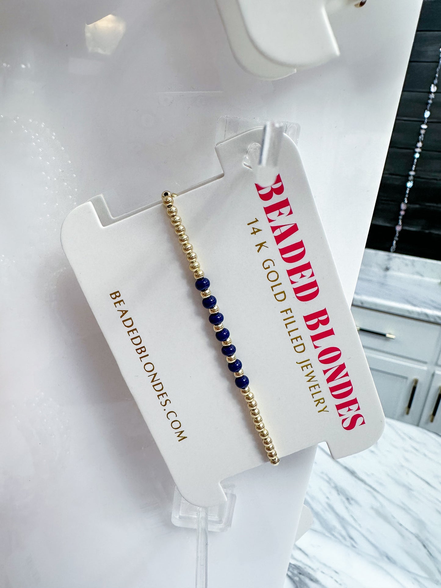 Beaded Blondes Game Day Bracelets
