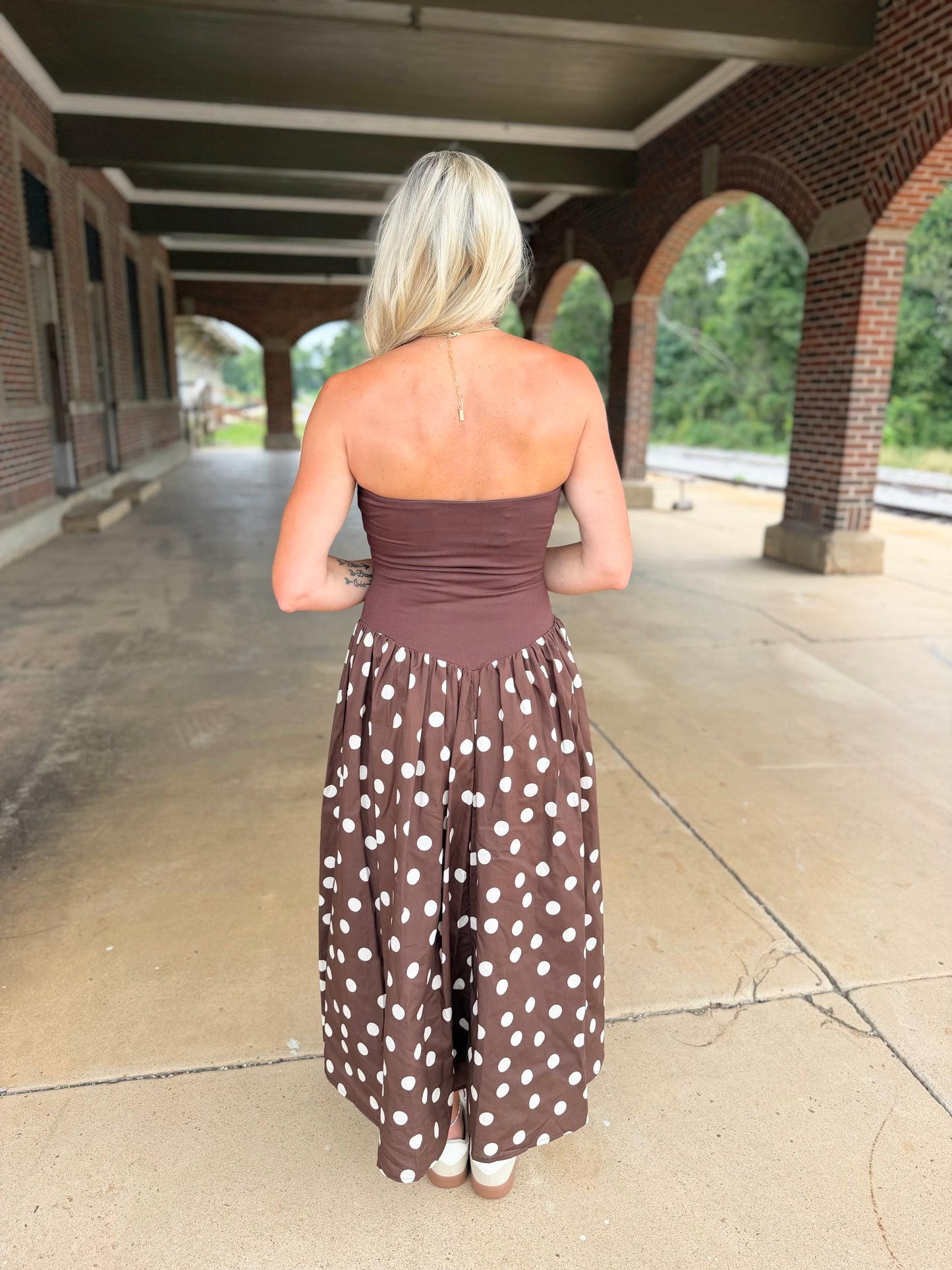 Brandi Polka Dot Dress