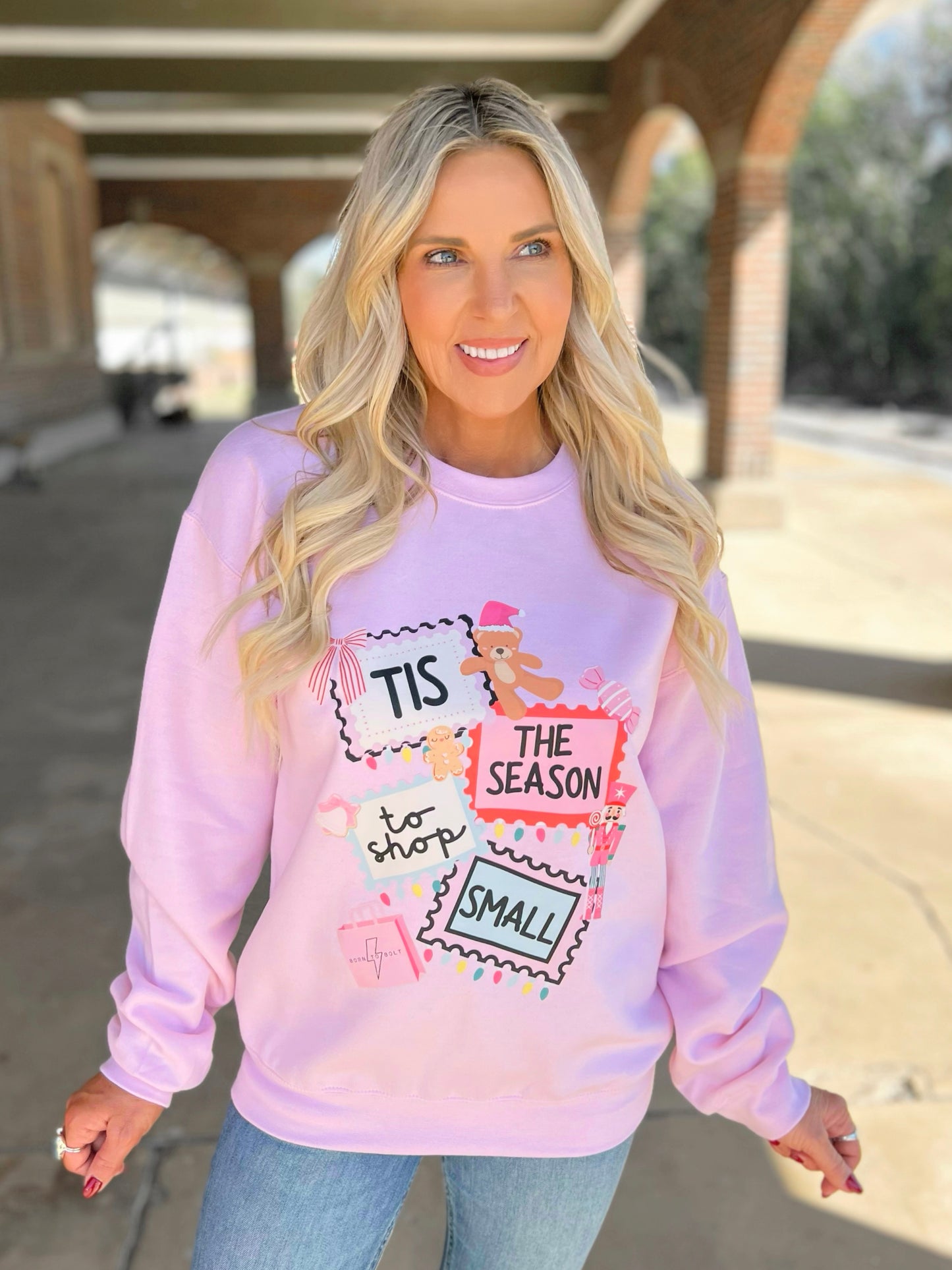 Shop Small Holiday Sweatshirt