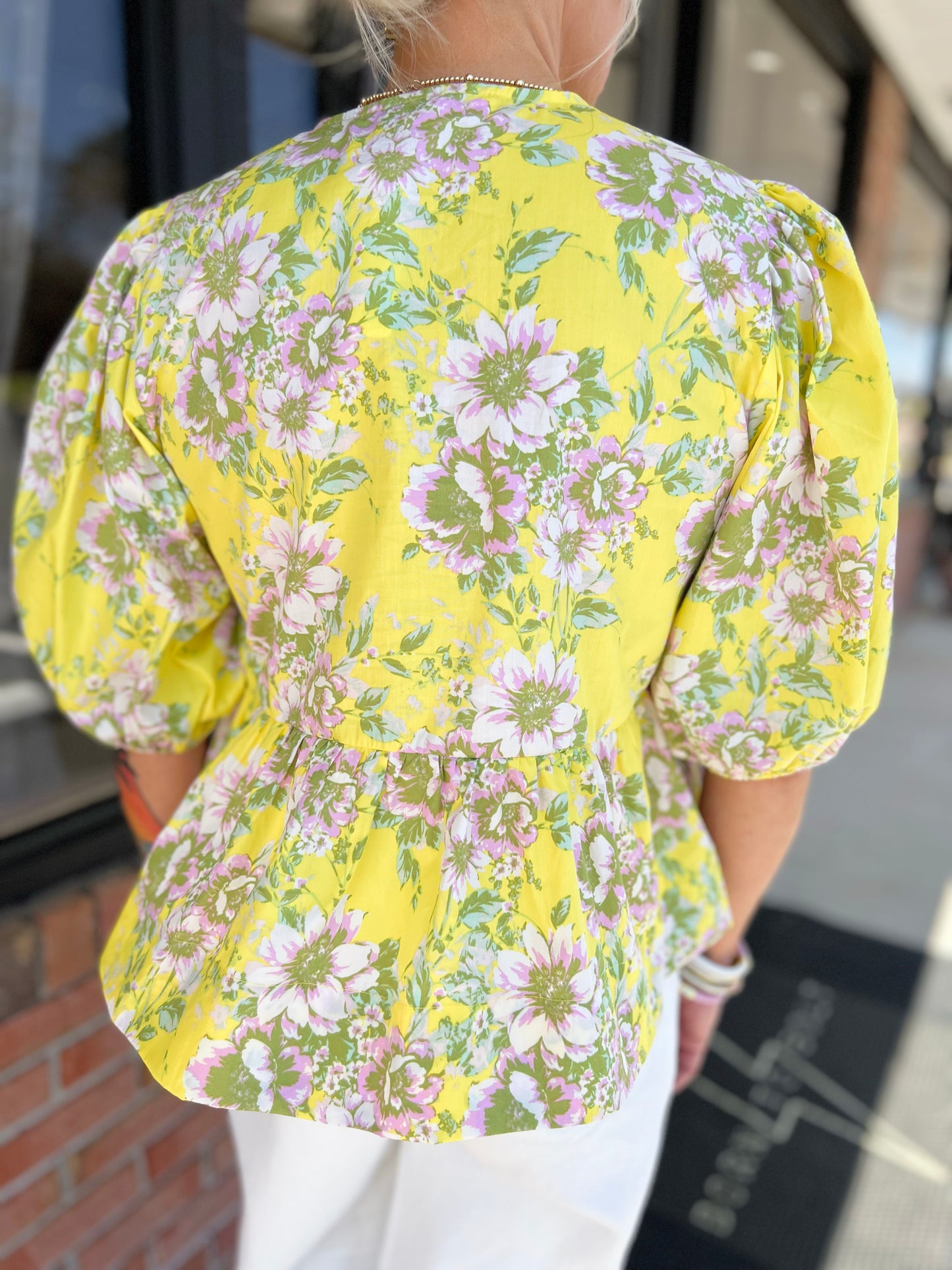 Kristen Floral Top