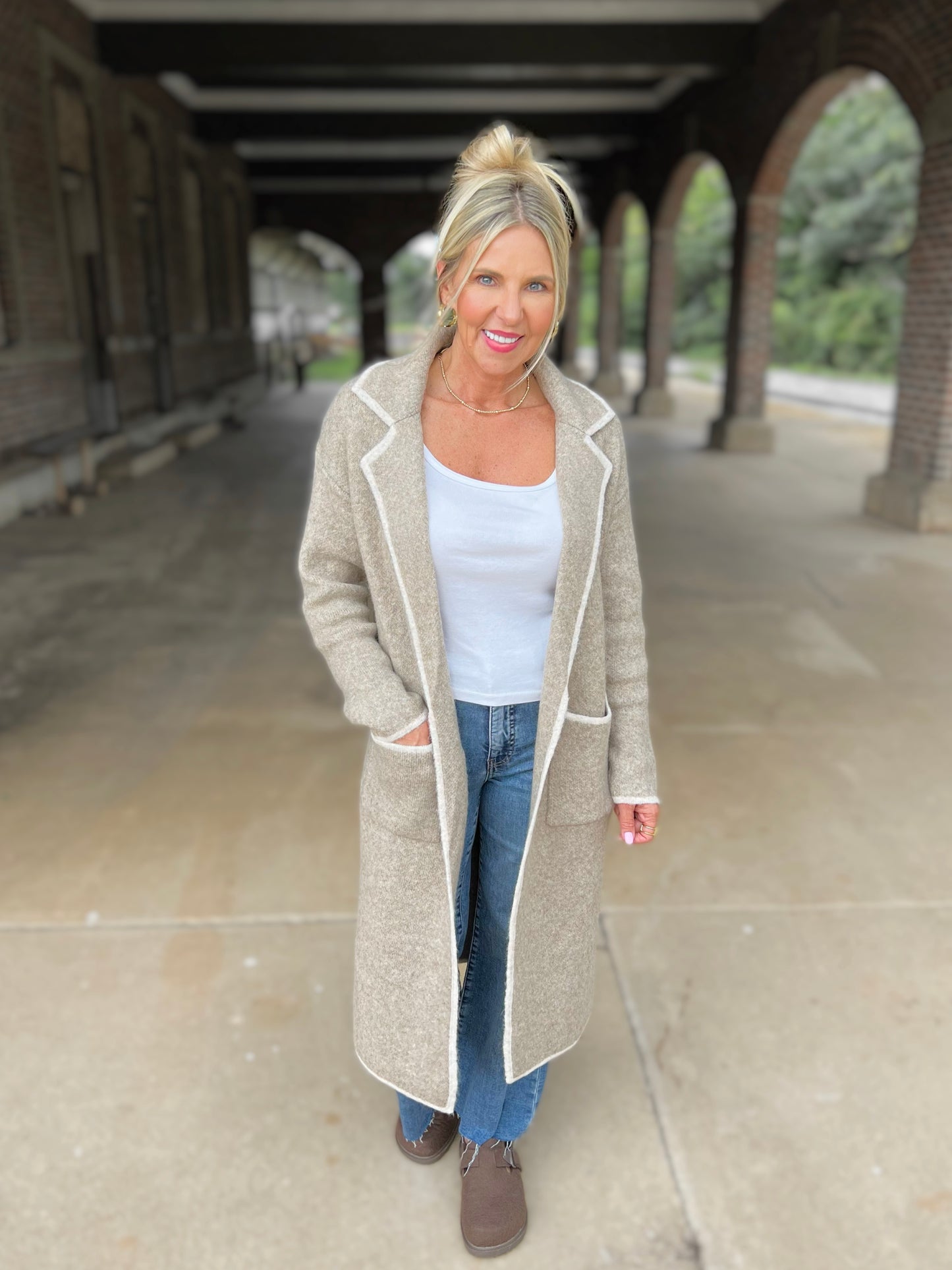 Jessie Long Sweater Cardigan