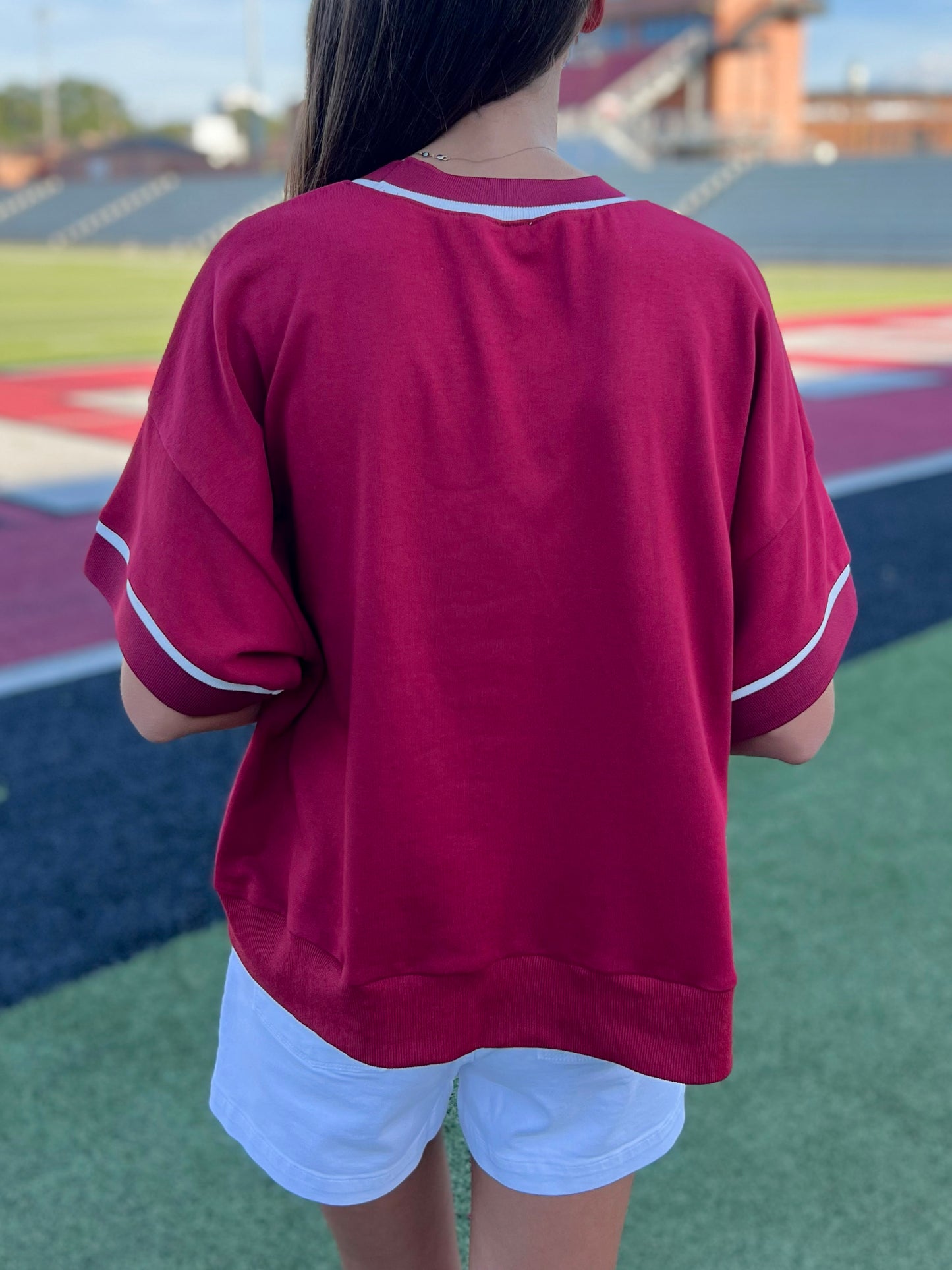 A Oversized Game Day Top