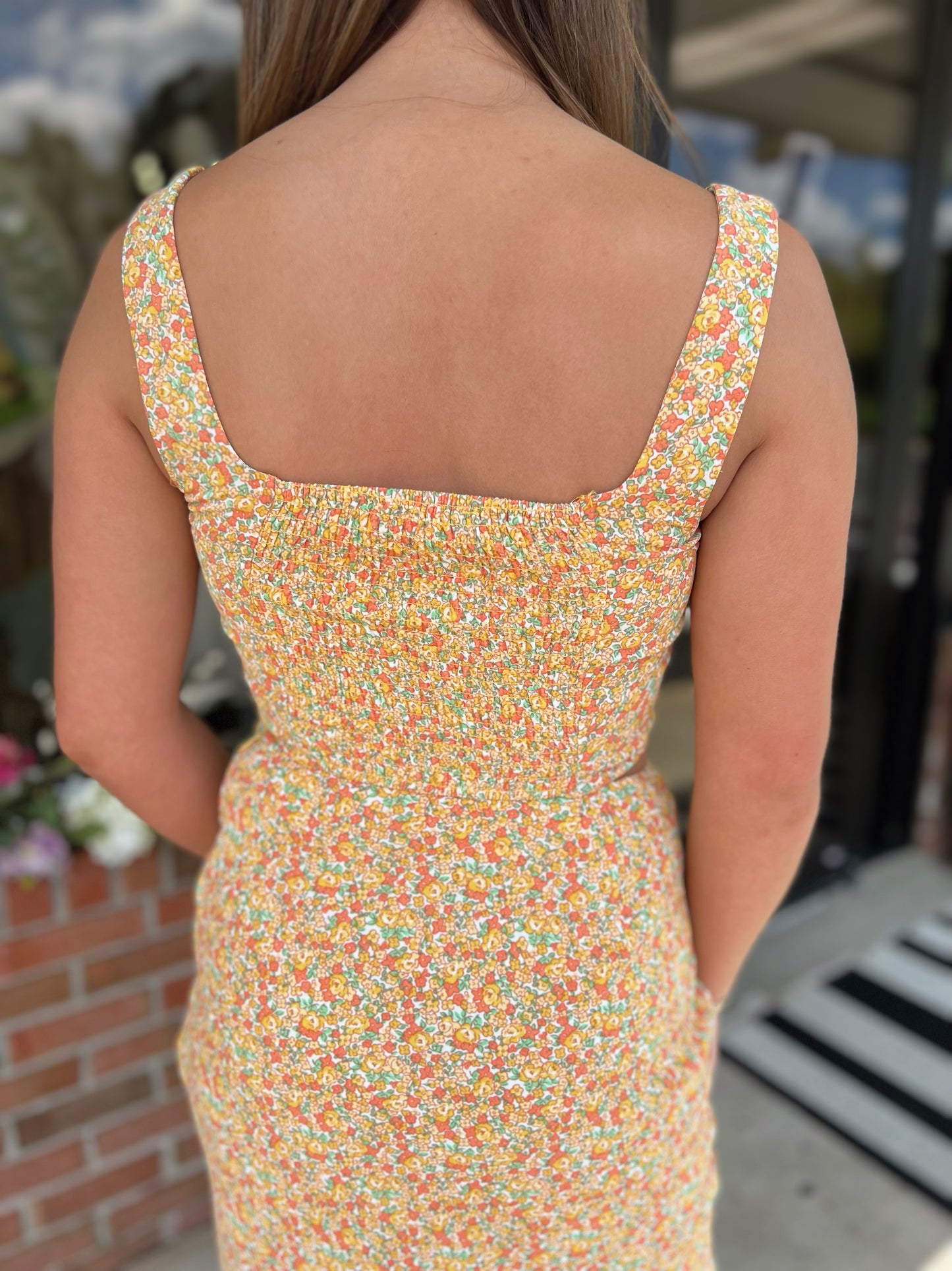 Ditsy Floral Crop Top