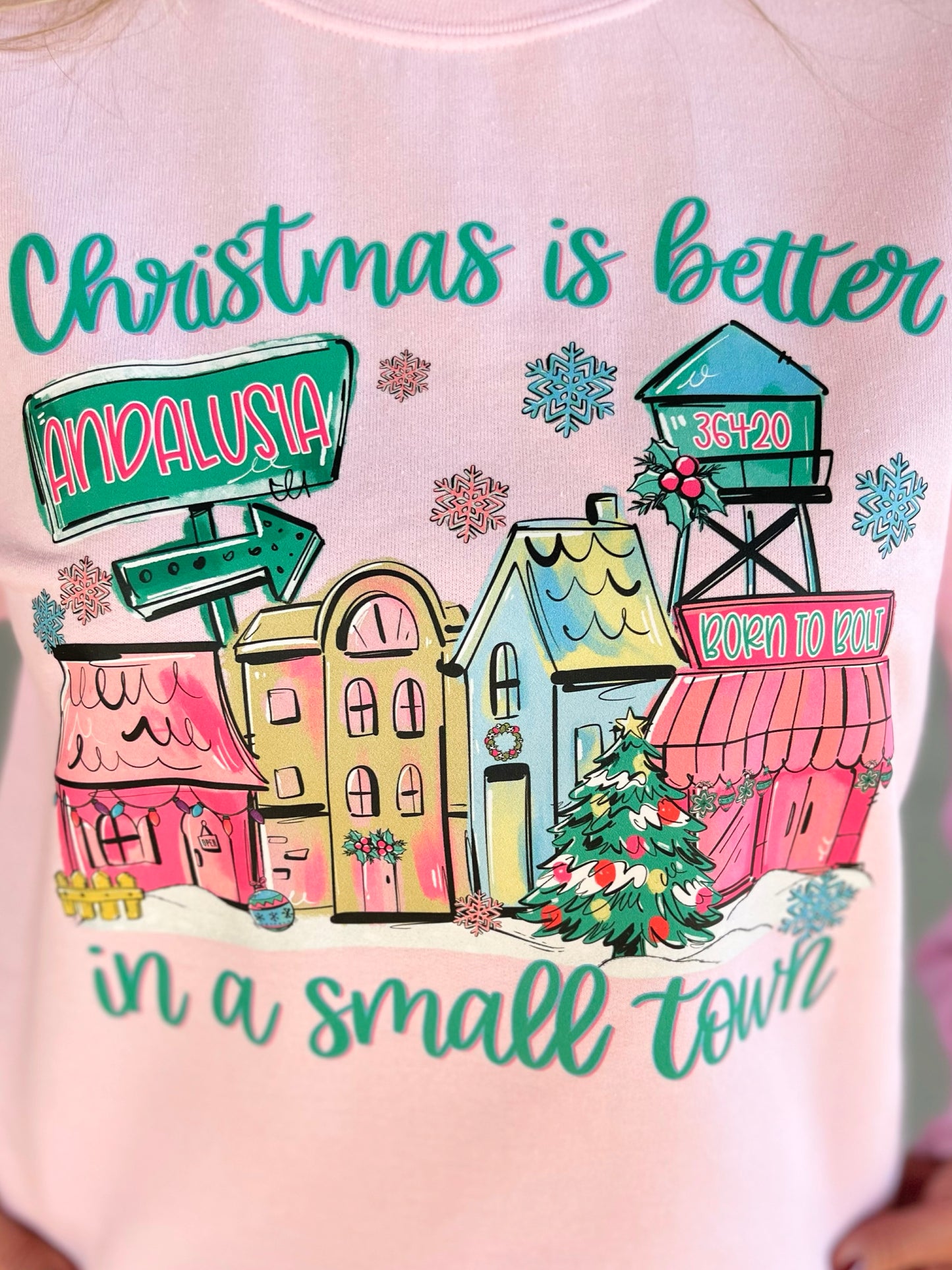 Small Town Christmas Sweatshirt