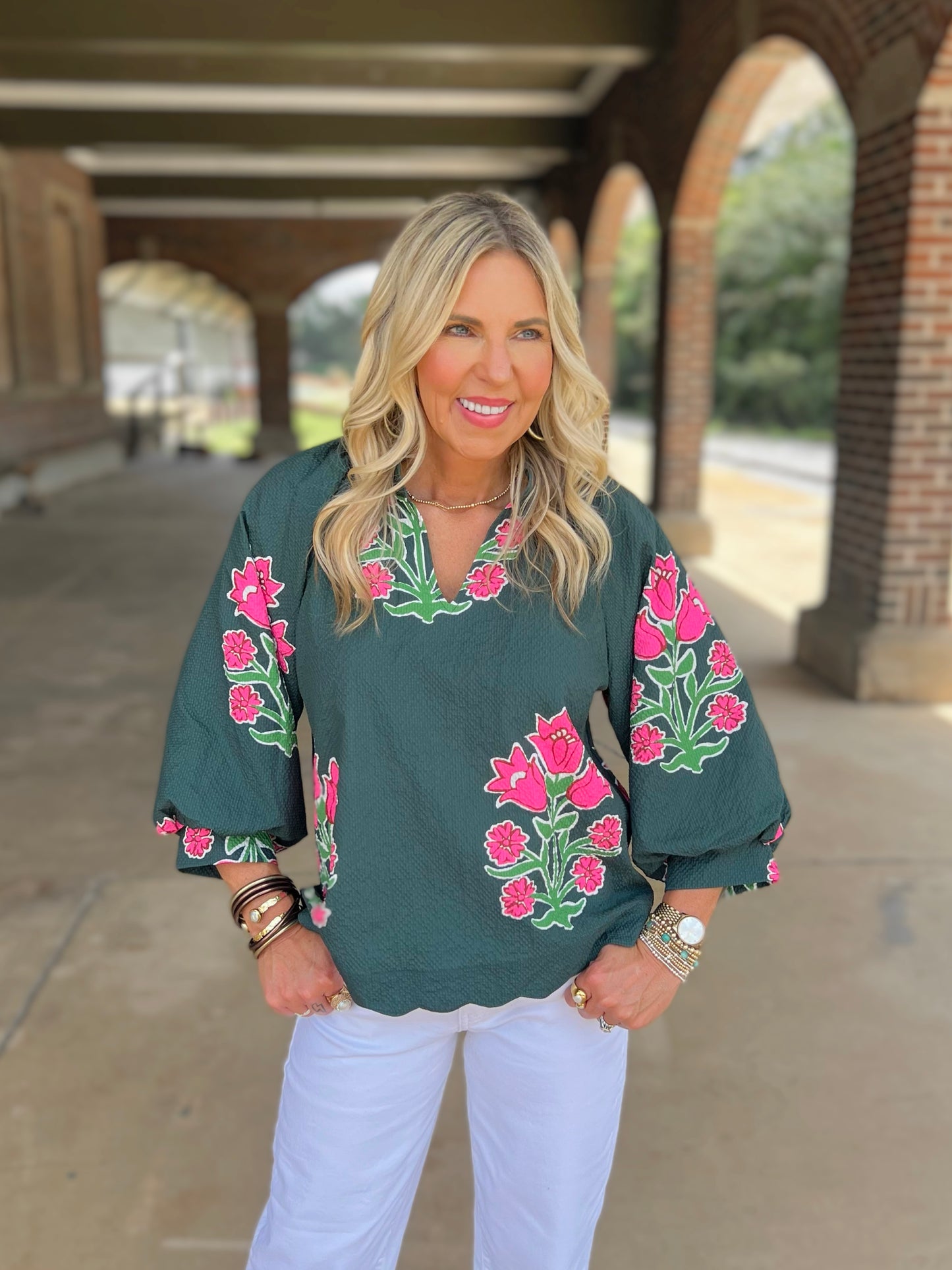 Fall Flower Top
