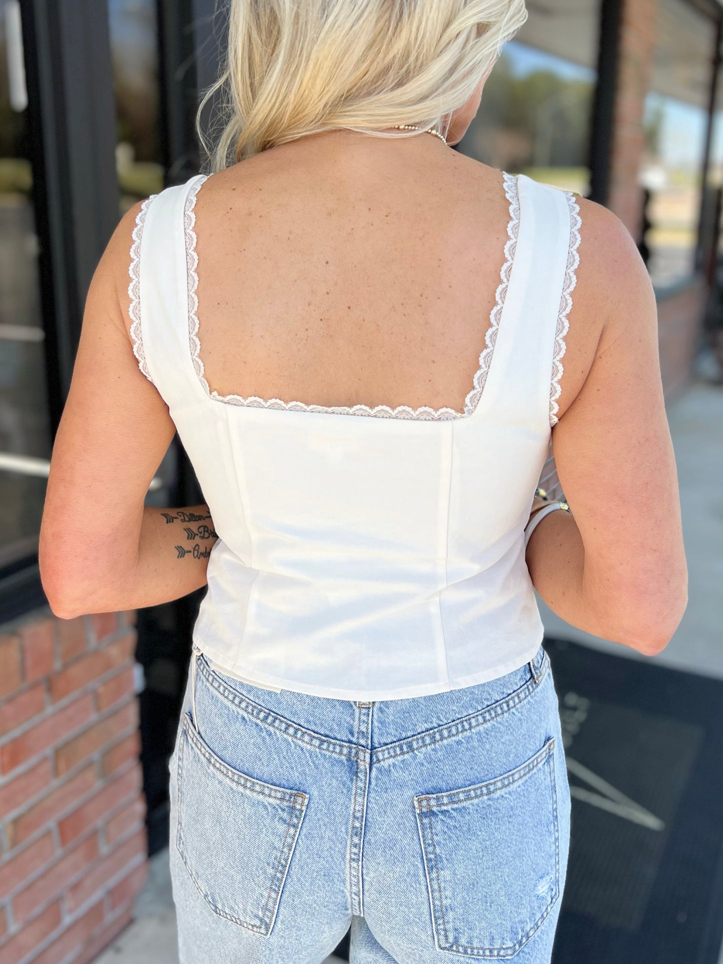 Suzanne Lace Top