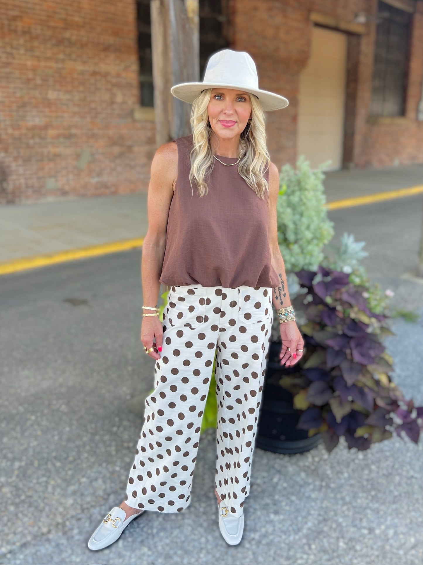 Polka Dot Pants