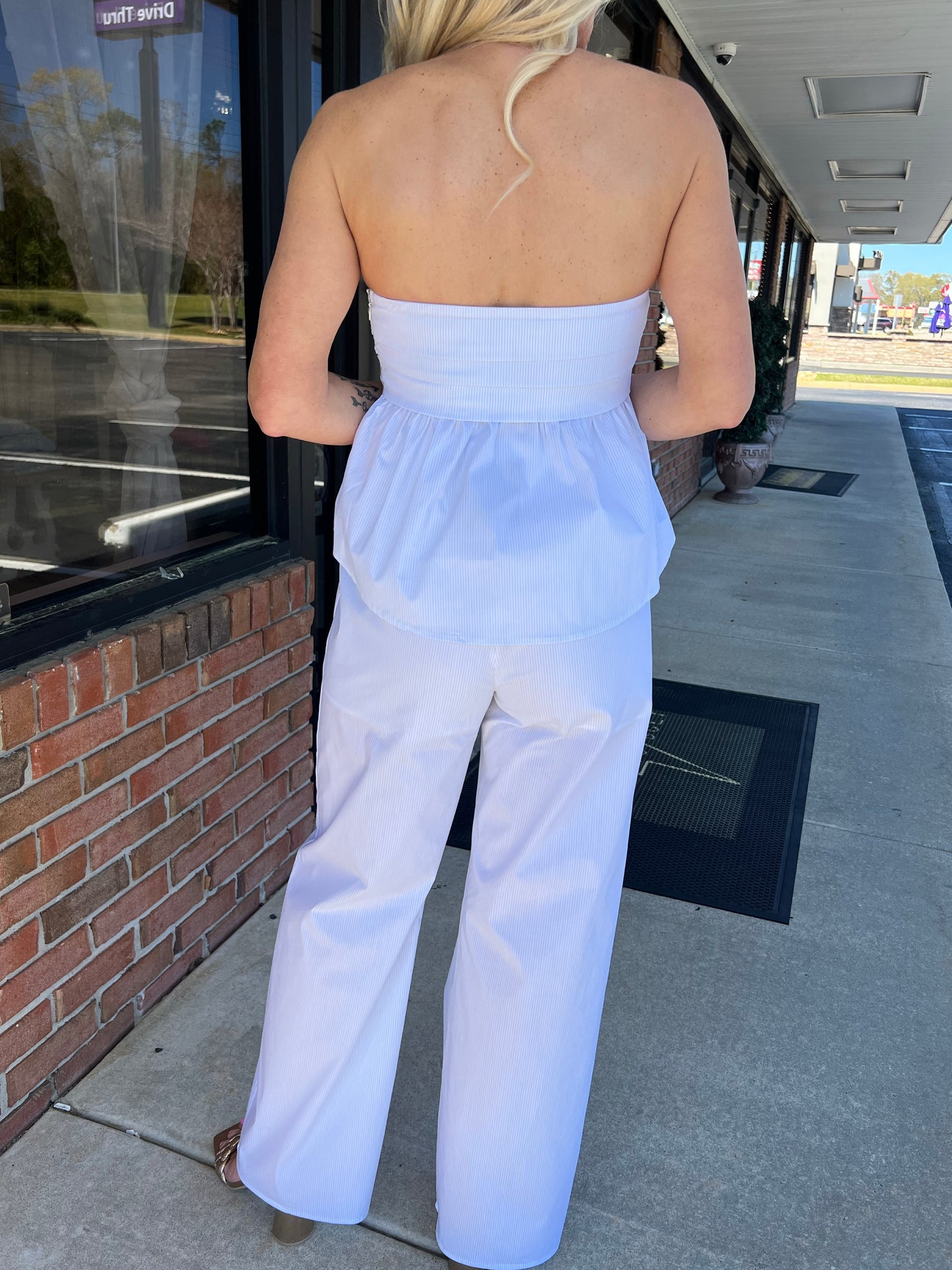 Seaside Striped Pants