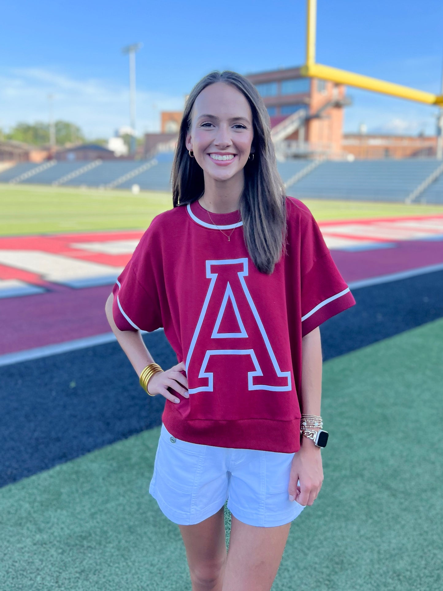 A Oversized Game Day Top