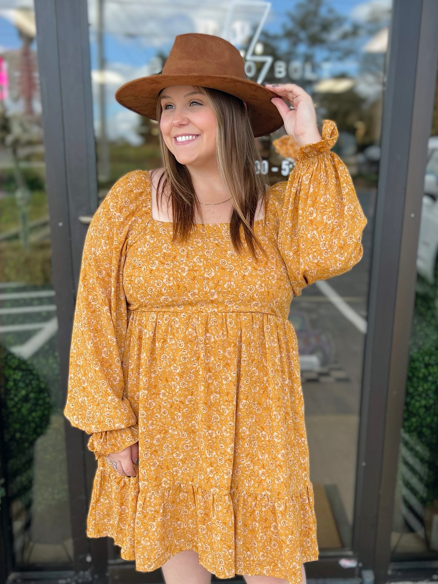 Romantic Floral Dress