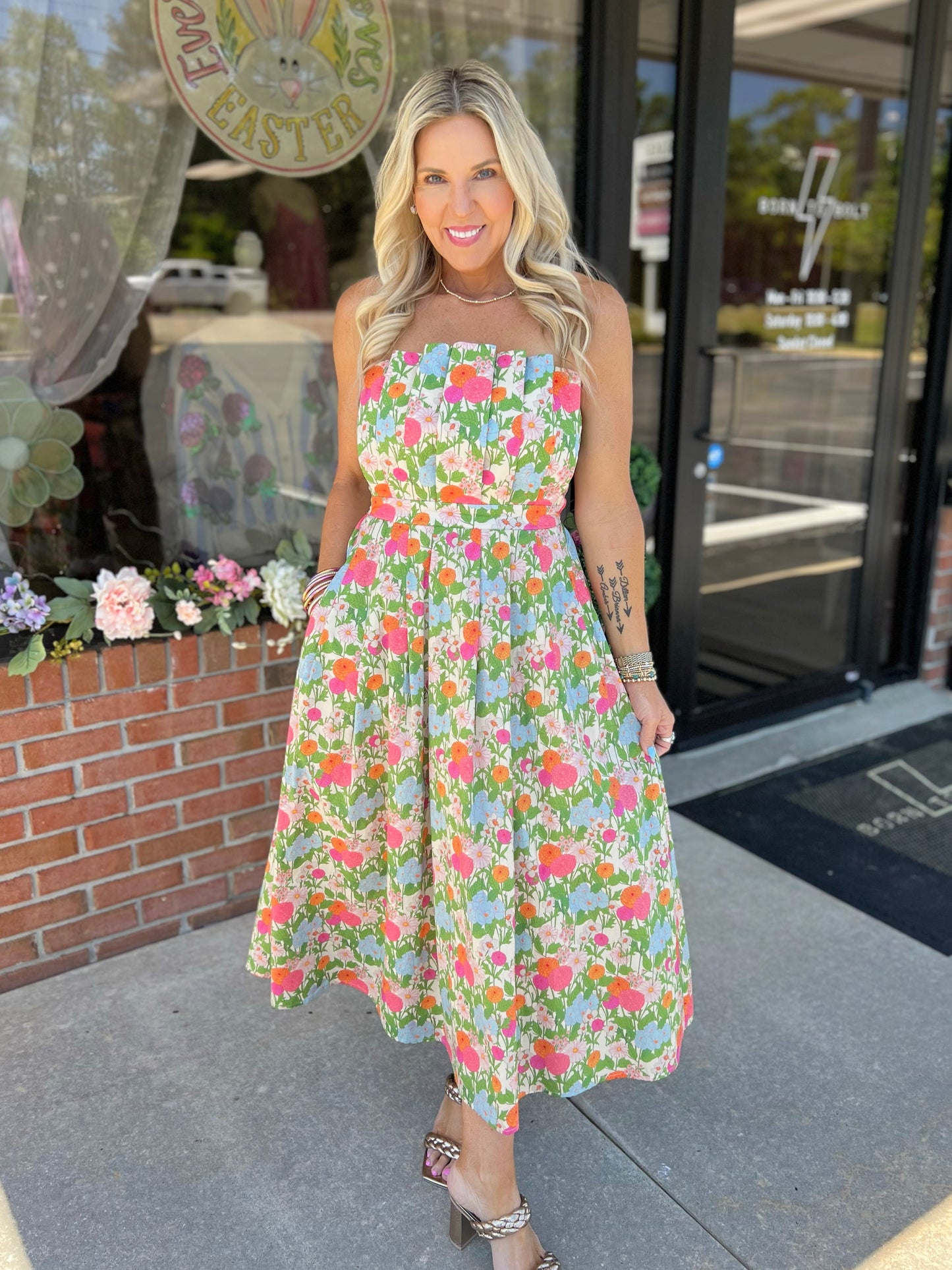 Fancy Floral Dress