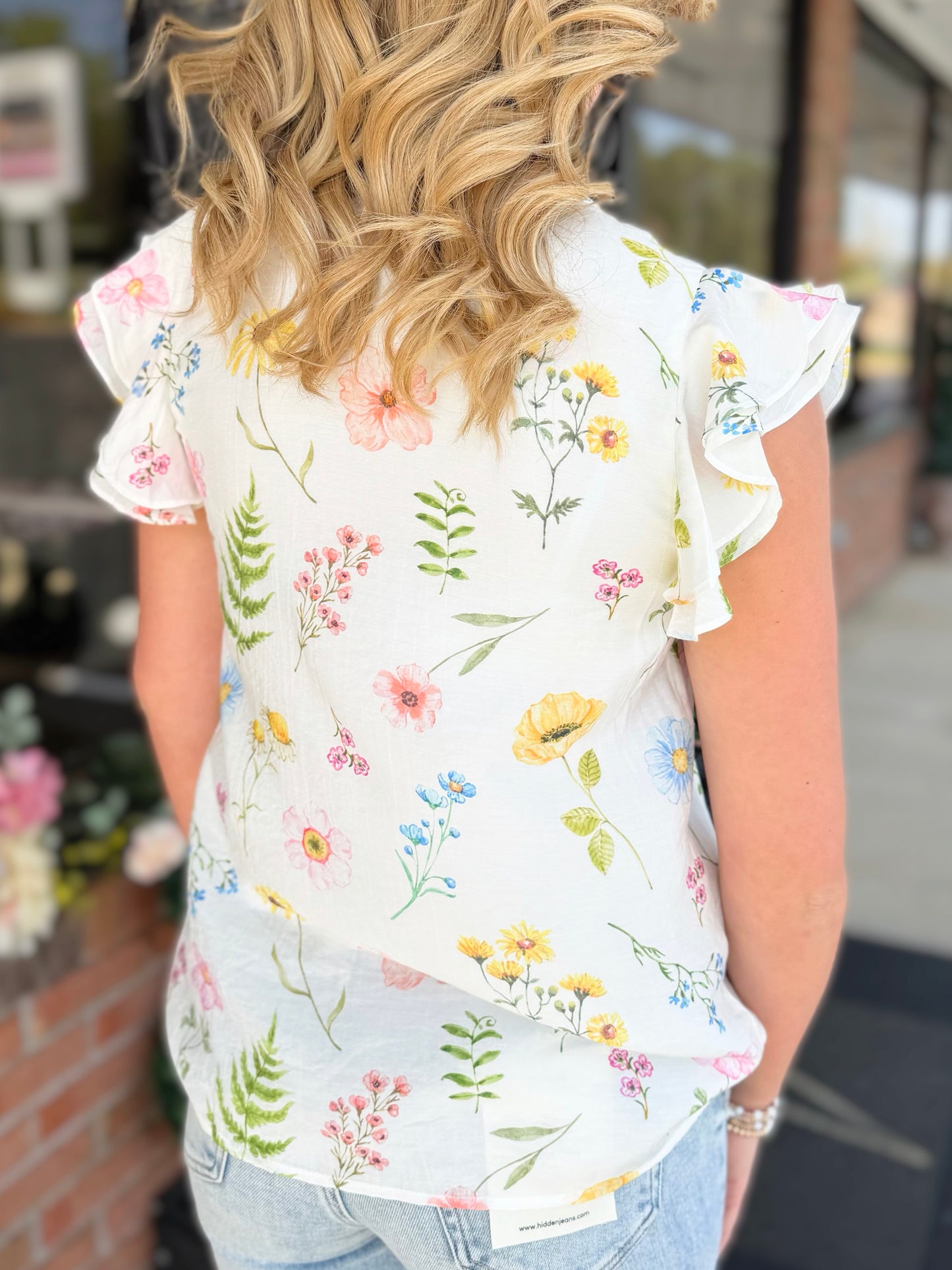 Amelia Floral Top