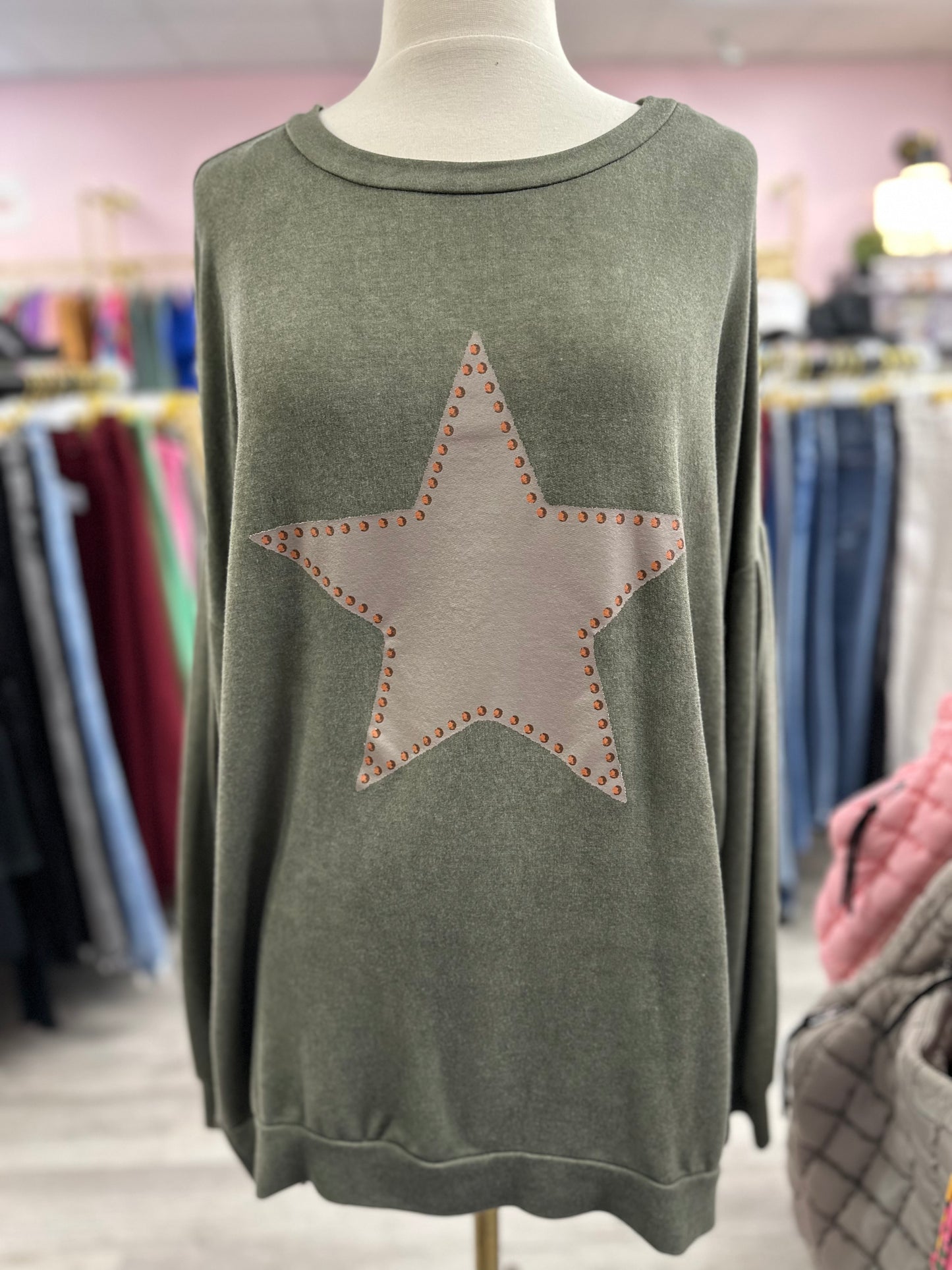 Star Long Sleeve Top
