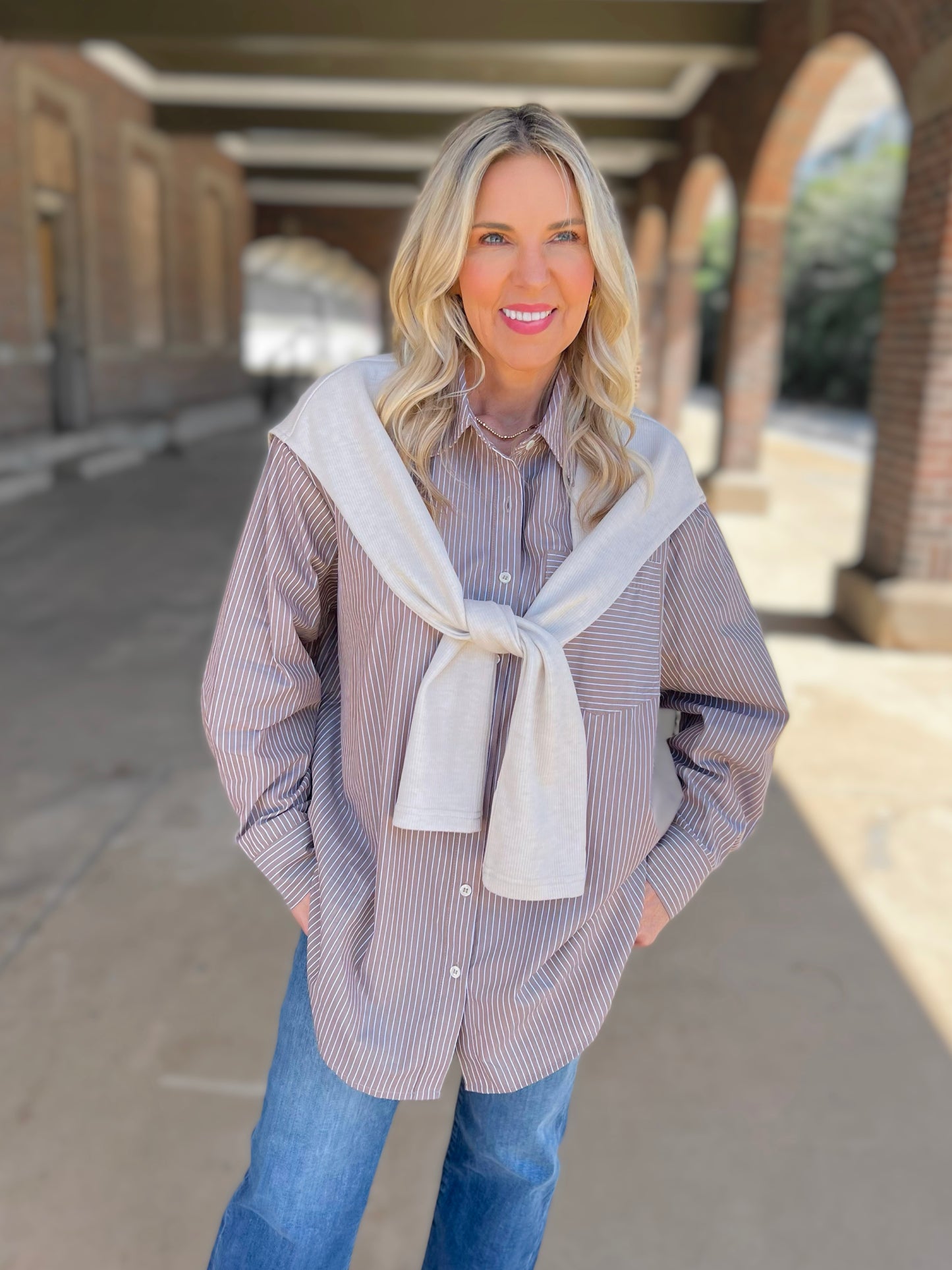 Layered Sleeve Top