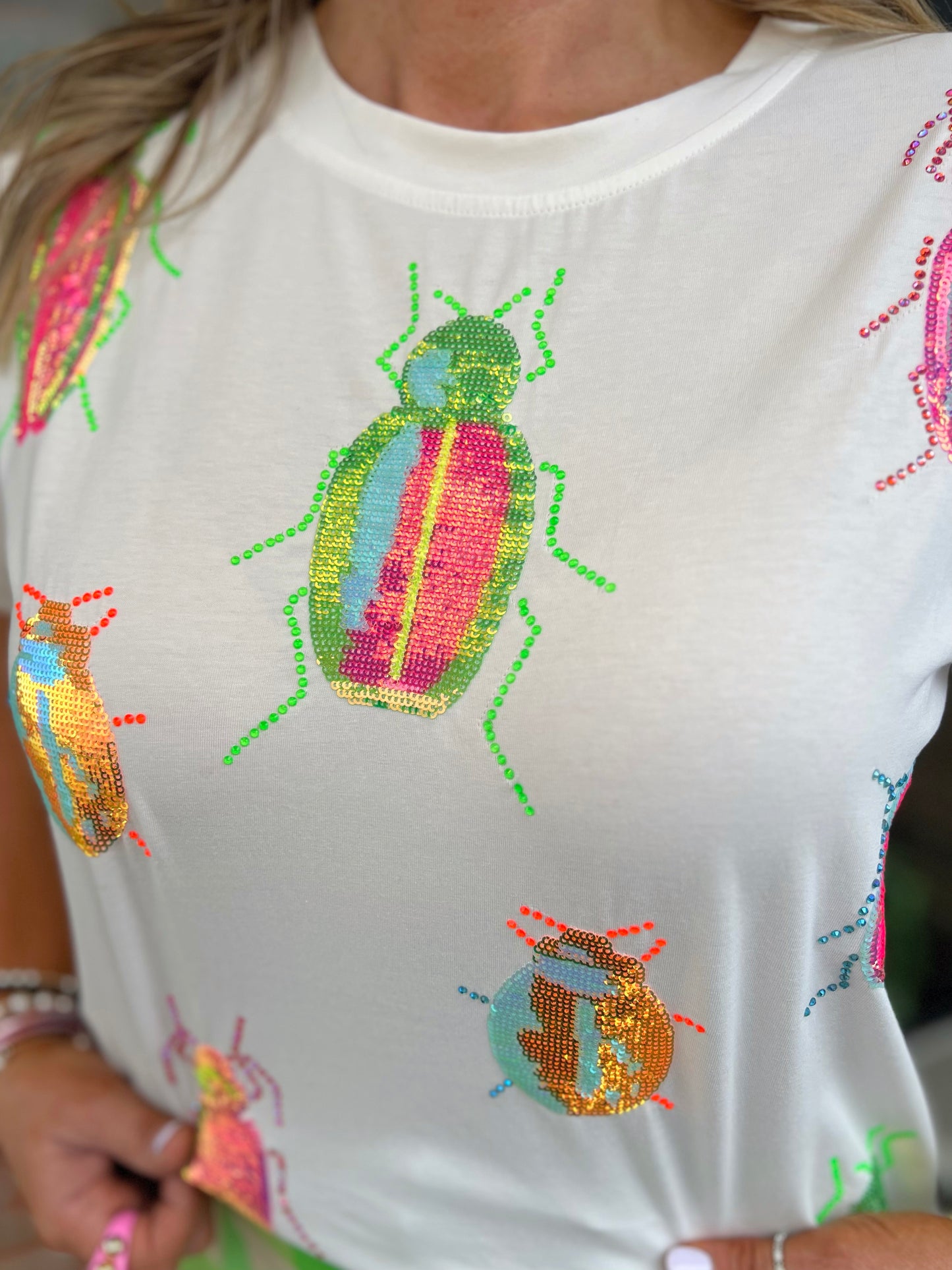 QOS Neon Beetle Tee