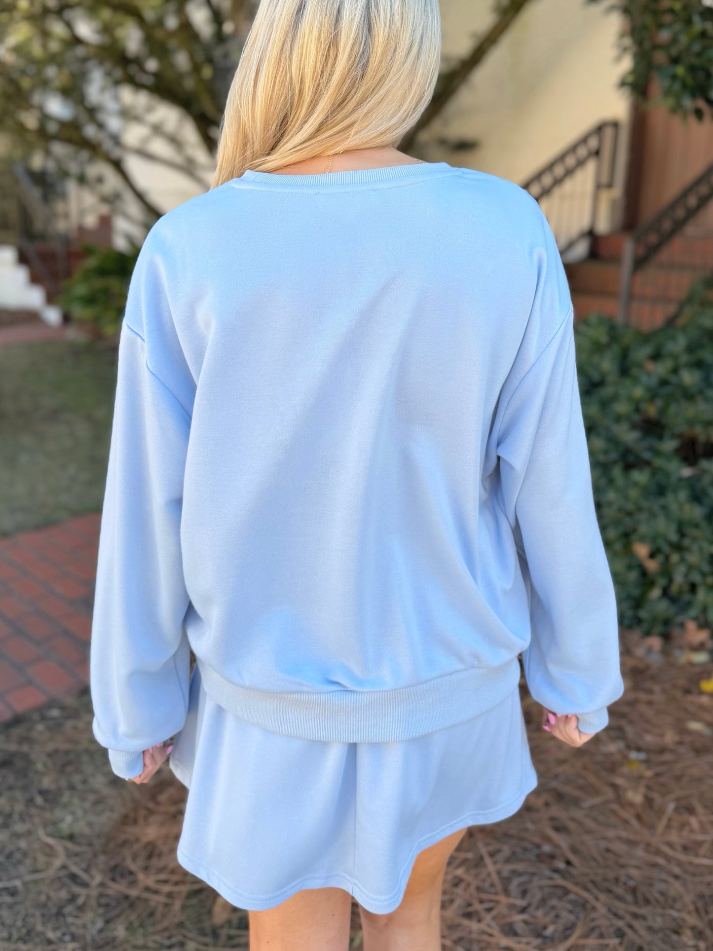 Sweatshirt & Skort Set