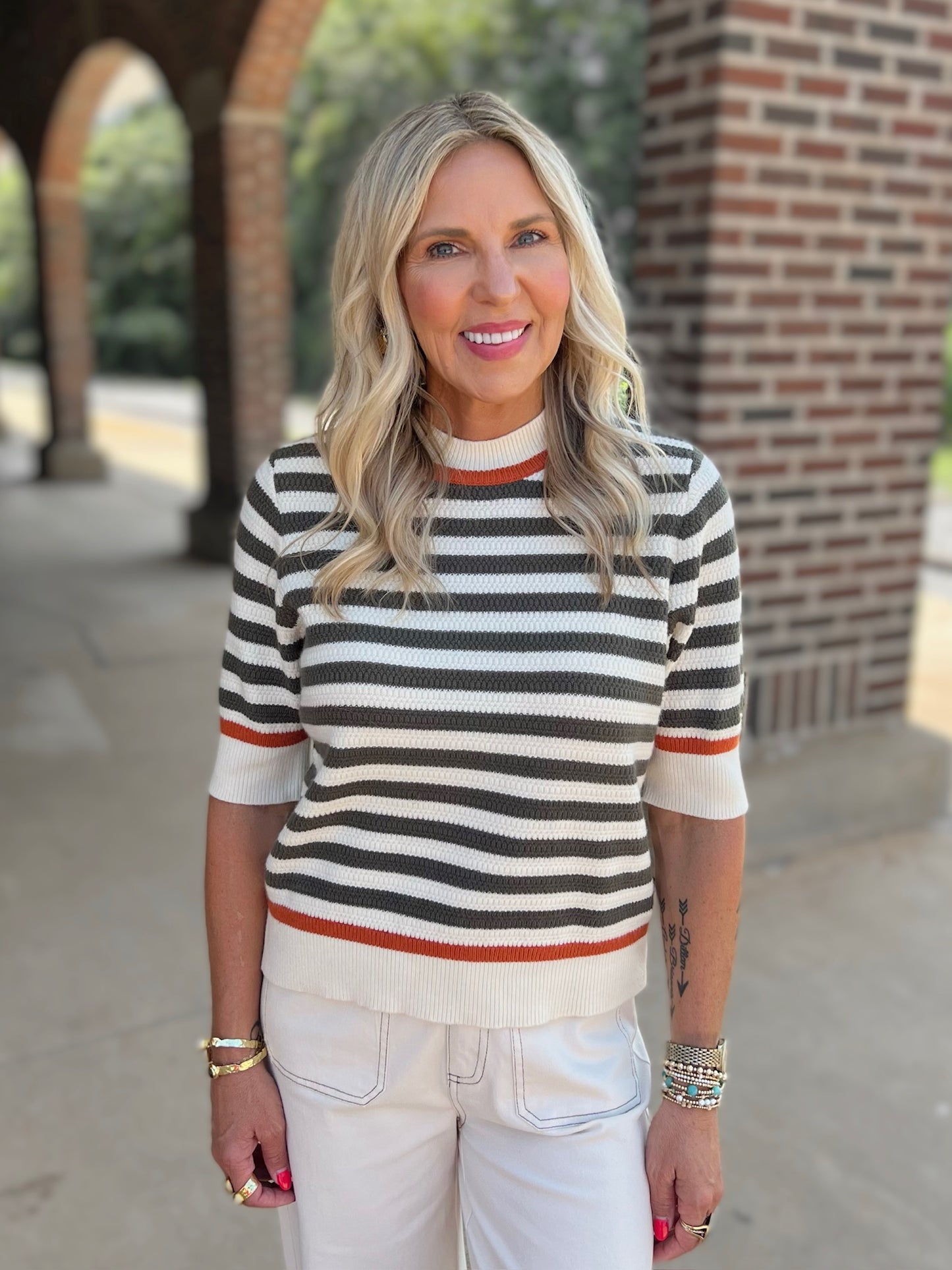 Anna Striped Top