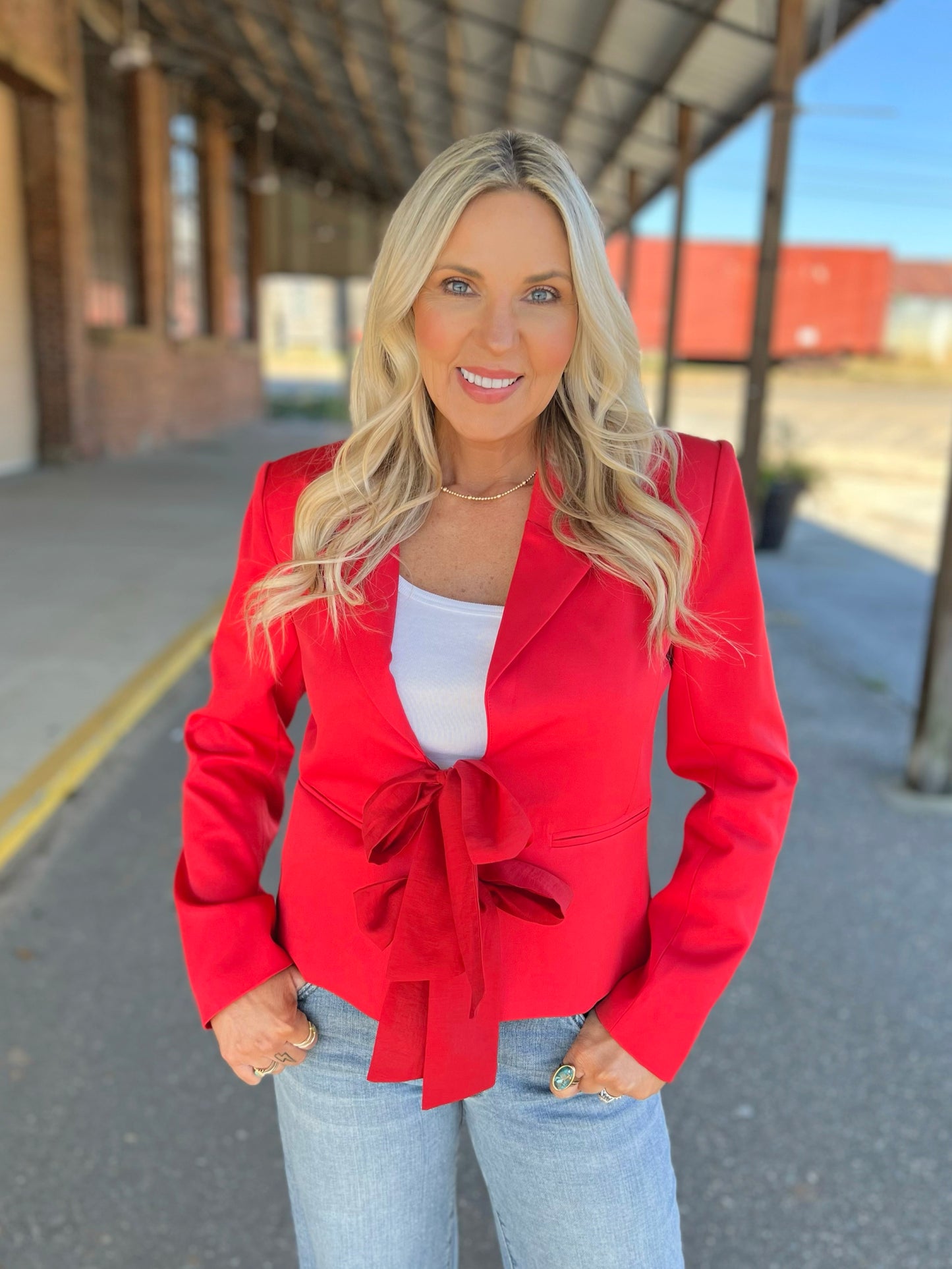 Bow Blazer