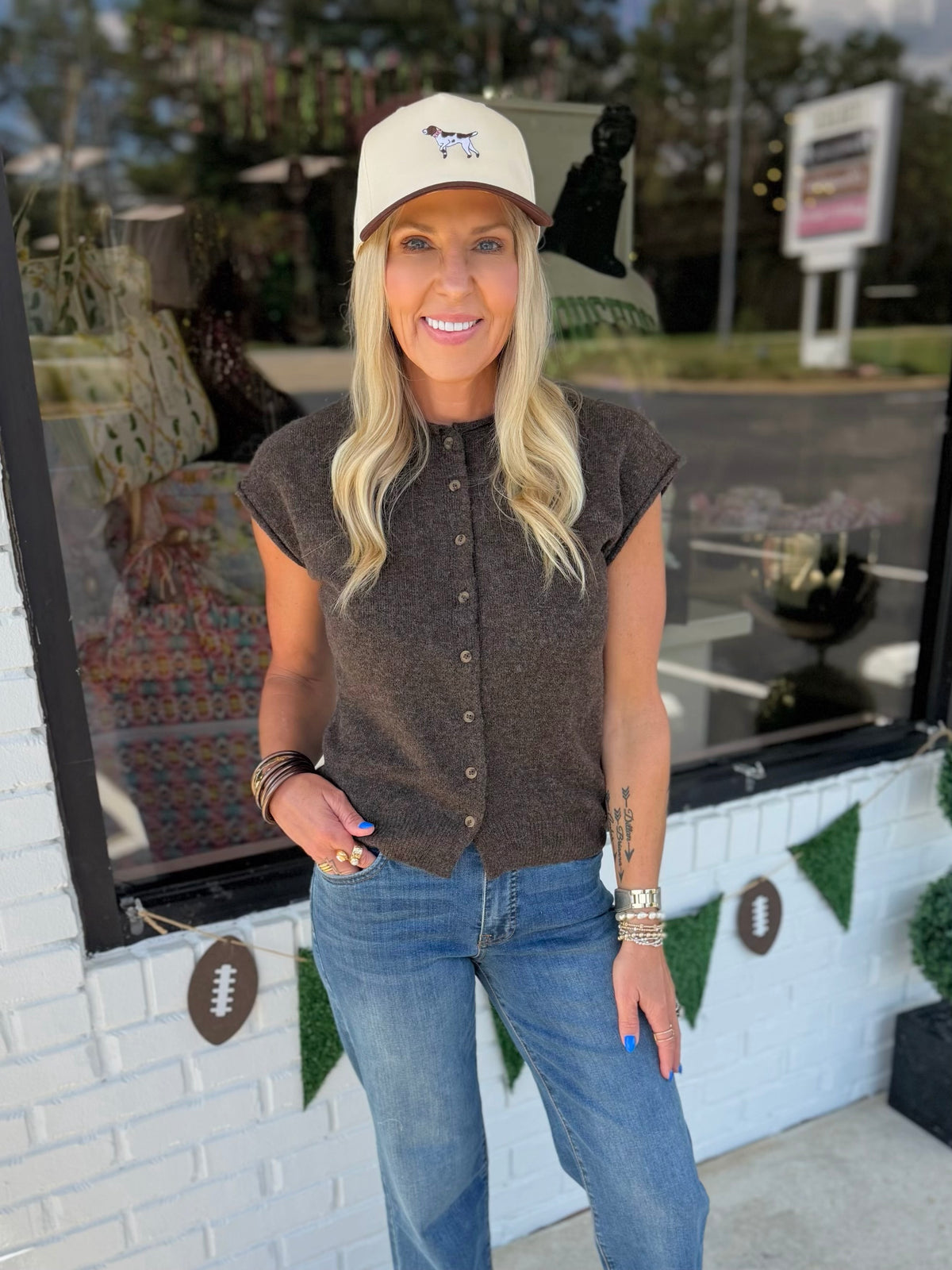 Raw Edge Sleeveless Top