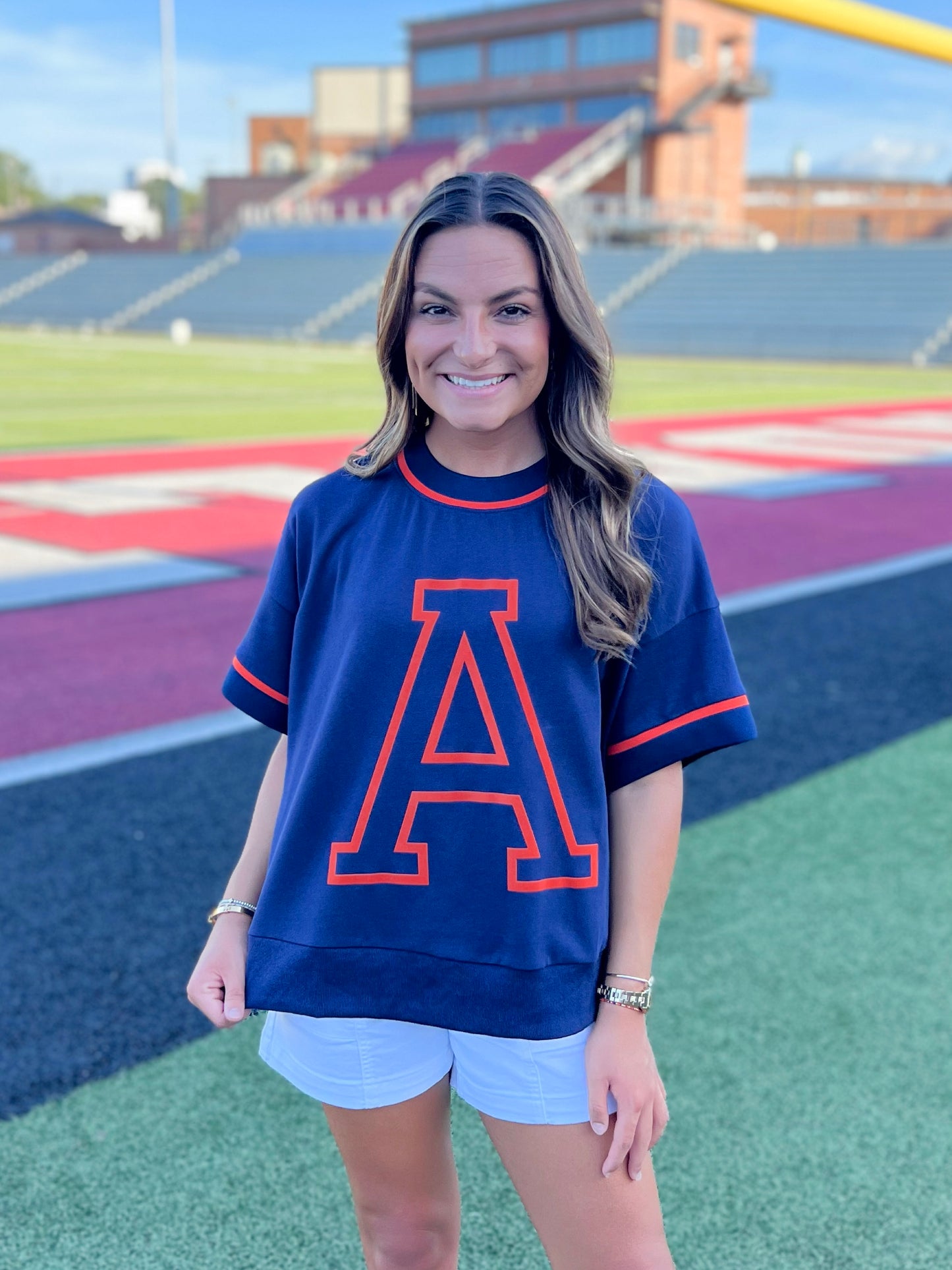A Oversized Game Day Top