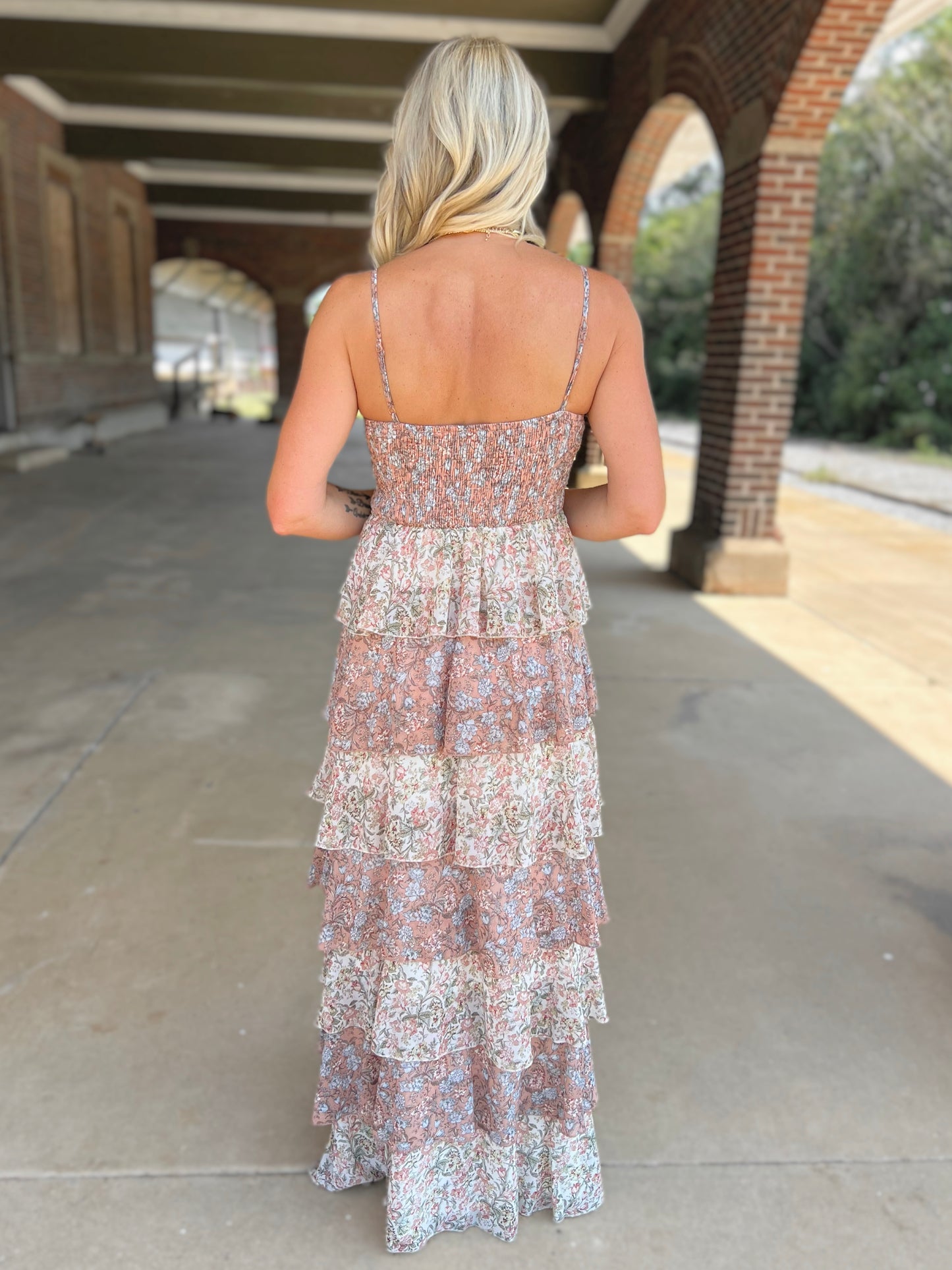 Romantic Floral Maxi Dress