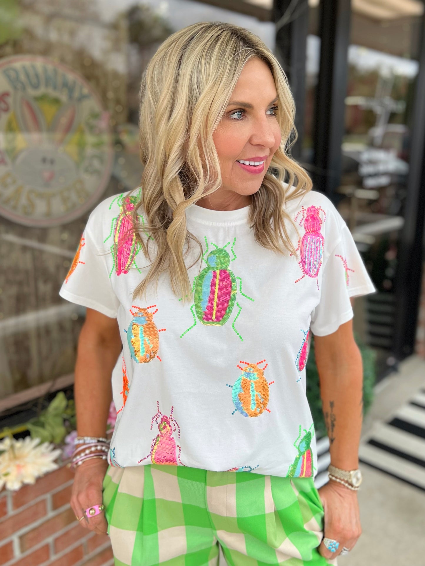 QOS Neon Beetle Tee