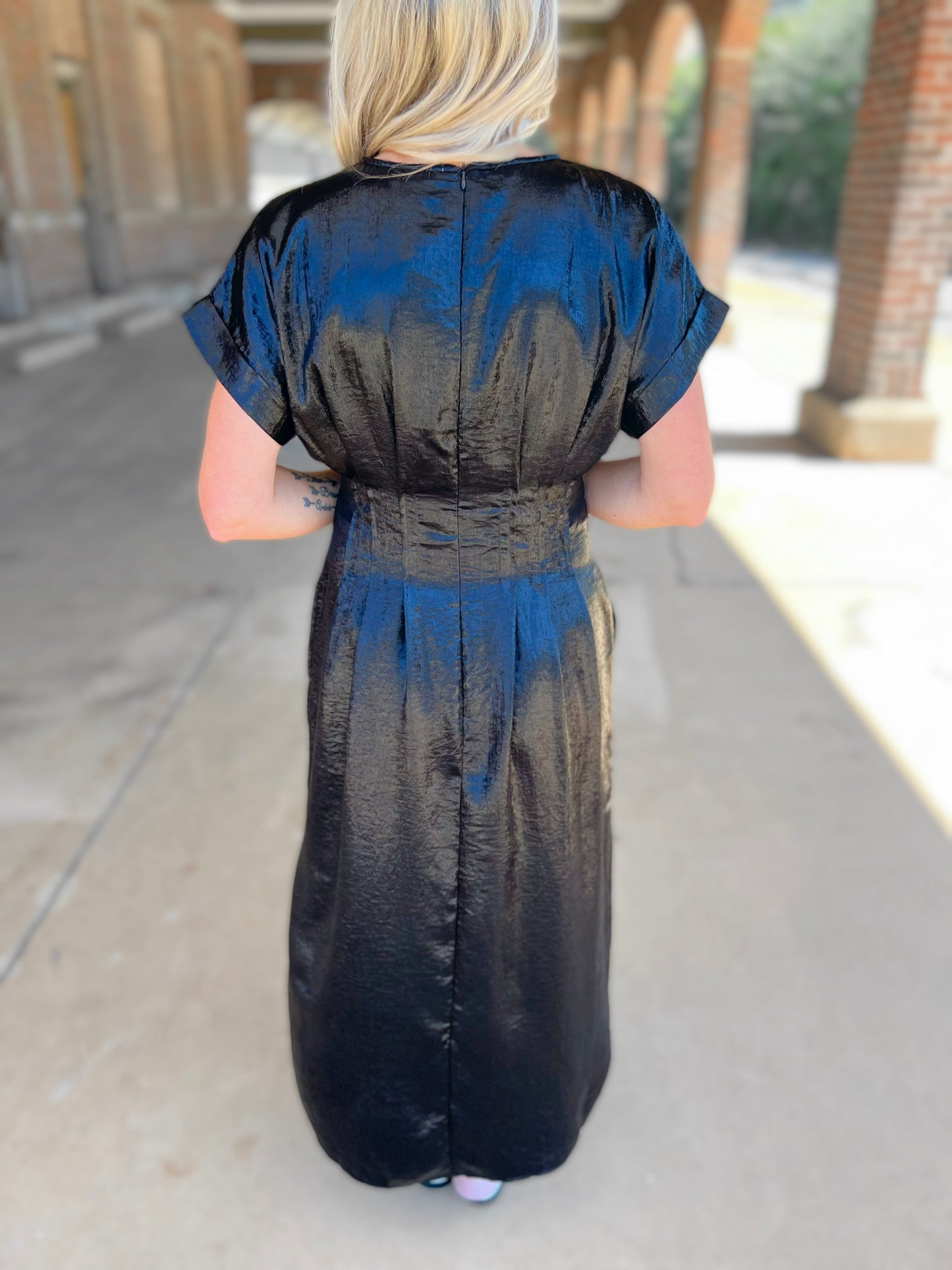 Bolted Midi Dress