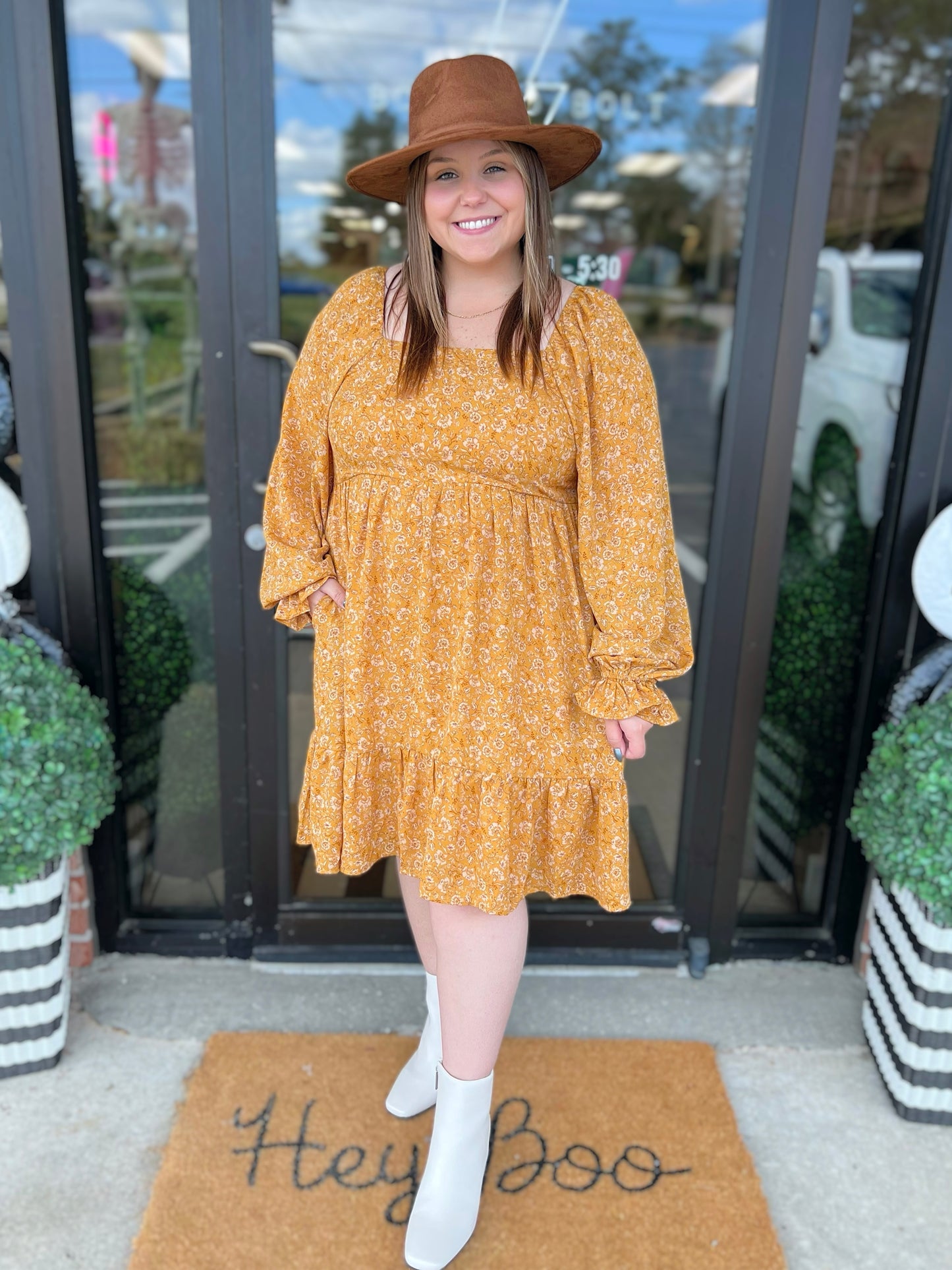 Romantic Floral Dress