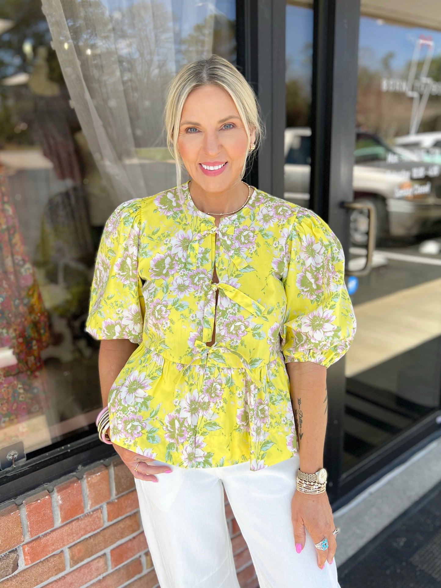 Kristen Floral Top