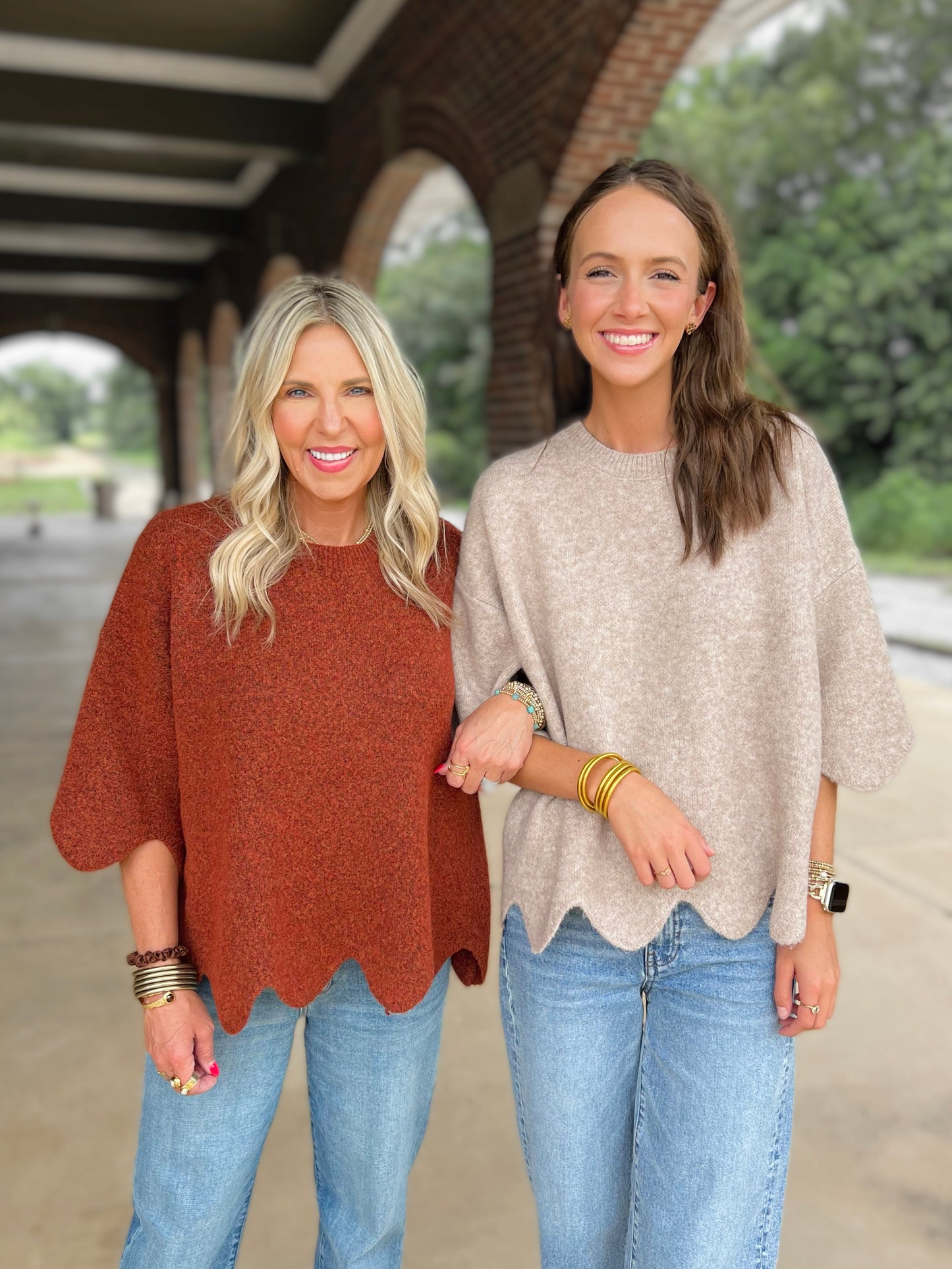 Simply Scalloped Sweater