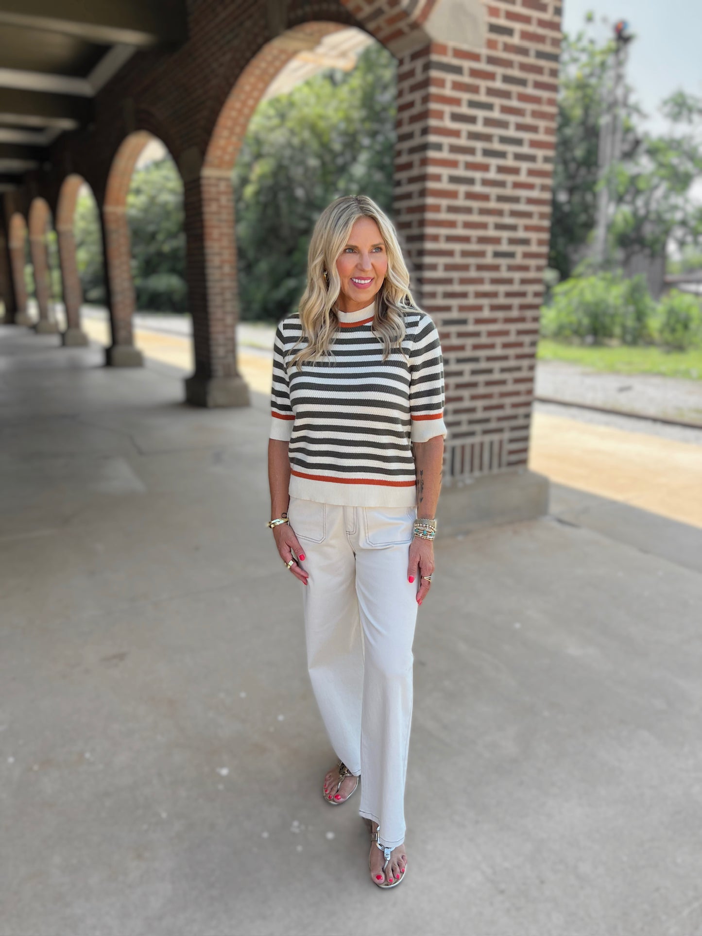 Anna Striped Top